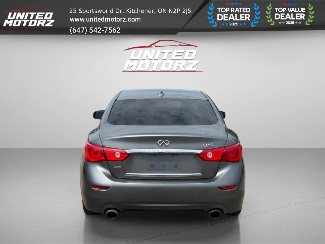 2017 Infiniti Q50 4 dr AWD 2.0L ~SAFETY CERTIFIED~ Photo