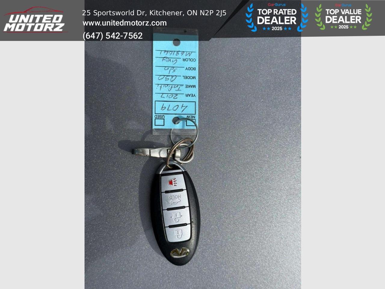 2017 Infiniti Q50 4 dr AWD 2.0L ~SAFETY CERTIFIED~ Photo