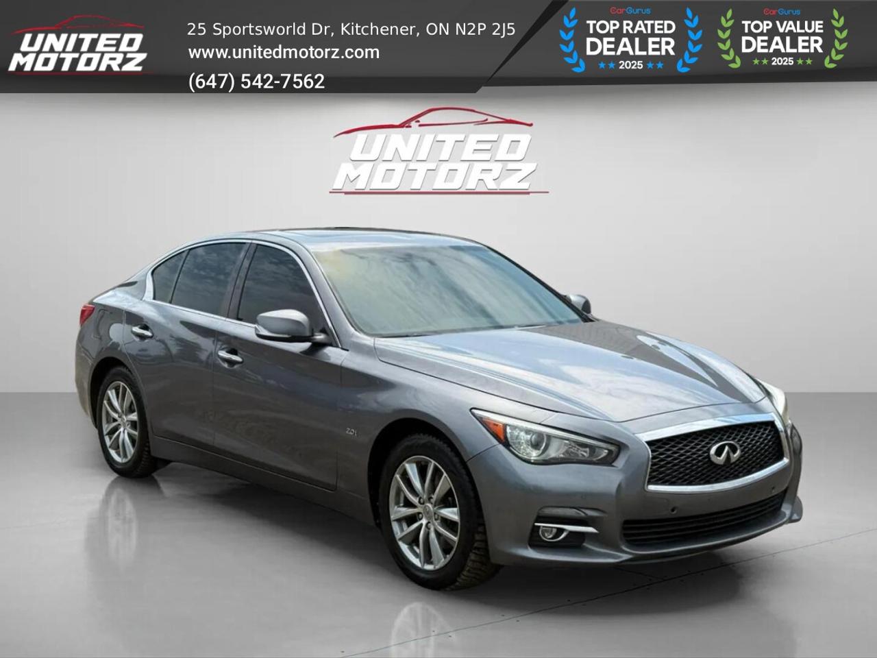 2017 Infiniti Q50 4 dr AWD 2.0L ~SAFETY CERTIFIED~ Photo