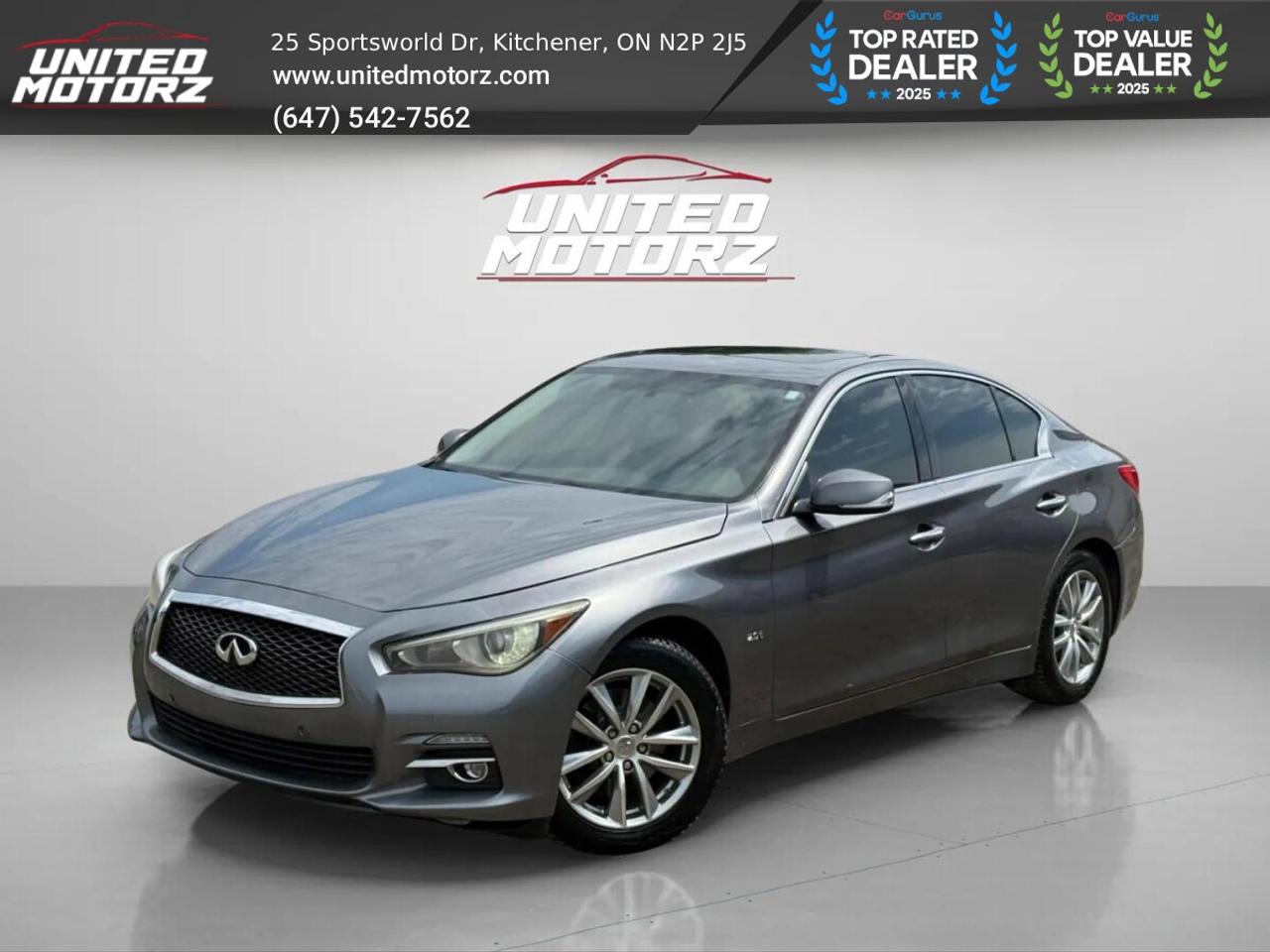 2017 Infiniti Q50 4 dr AWD 2.0L ~SAFETY CERTIFIED~ Photo