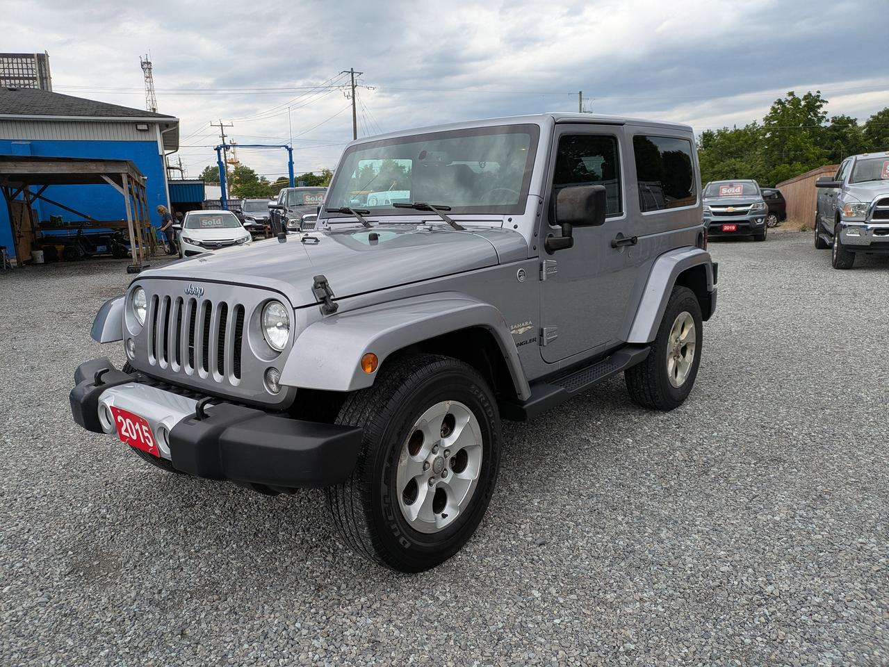 Used 2015 Jeep Wrangler 4WD 2DR SAHARA for sale in Port Colborne, ON