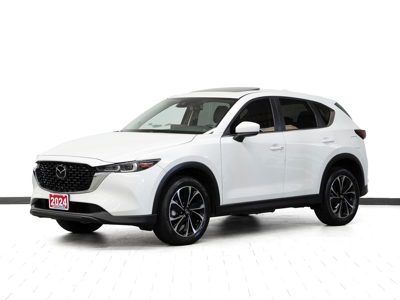 2024 Mazda CX-5 GS AWD | Sunroof | Leather | ACC | BSM | CarPlay