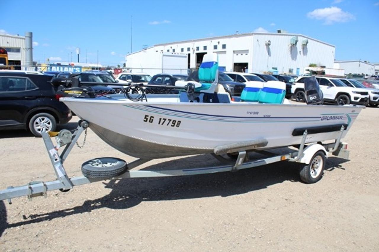 1995 Other Other GRUMMAN 1976SP  16' boat w/Live well,60 HP Johnson - Photo #1