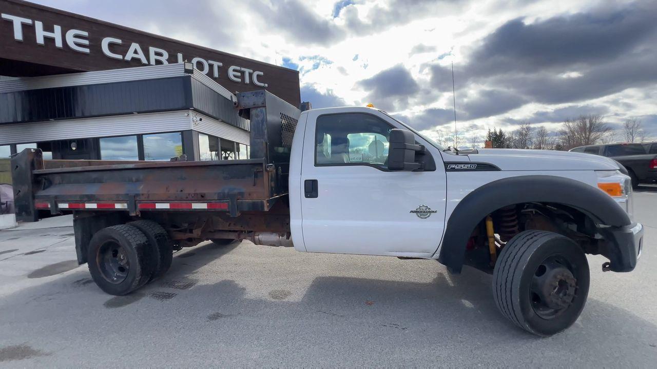 2015 Ford F-550 Chassis XL DUMP TRUCK!! DIESEL, 3 PASSENGER!! Photo1