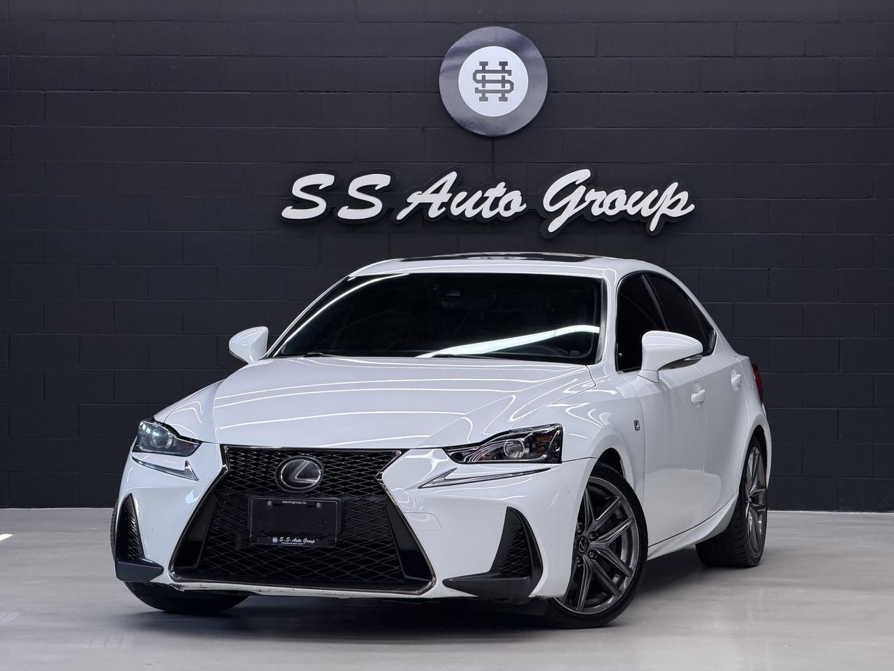 2017 Lexus IS 300 F-SPORT|NAV|BACKUP|BSM|LDA|FCW|RED INTERIOR| - Photo #1