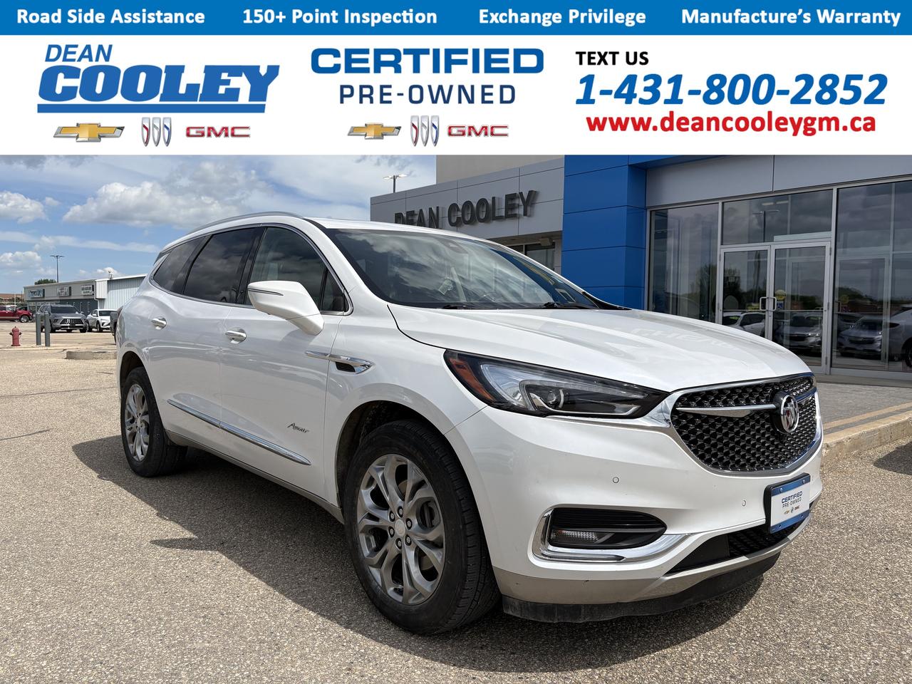 Used 2019 Buick Enclave Avenir for sale in Dauphin, MB