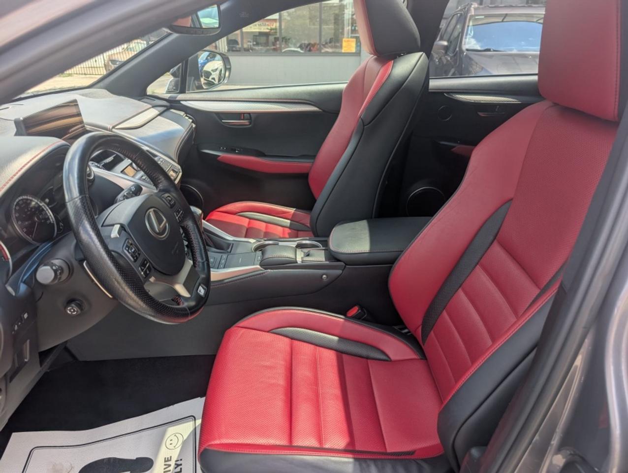 2018 Lexus NX 300 F-SPORT * RED & BLACK LEATHER * SUNROOF * NAVIGATI Photo