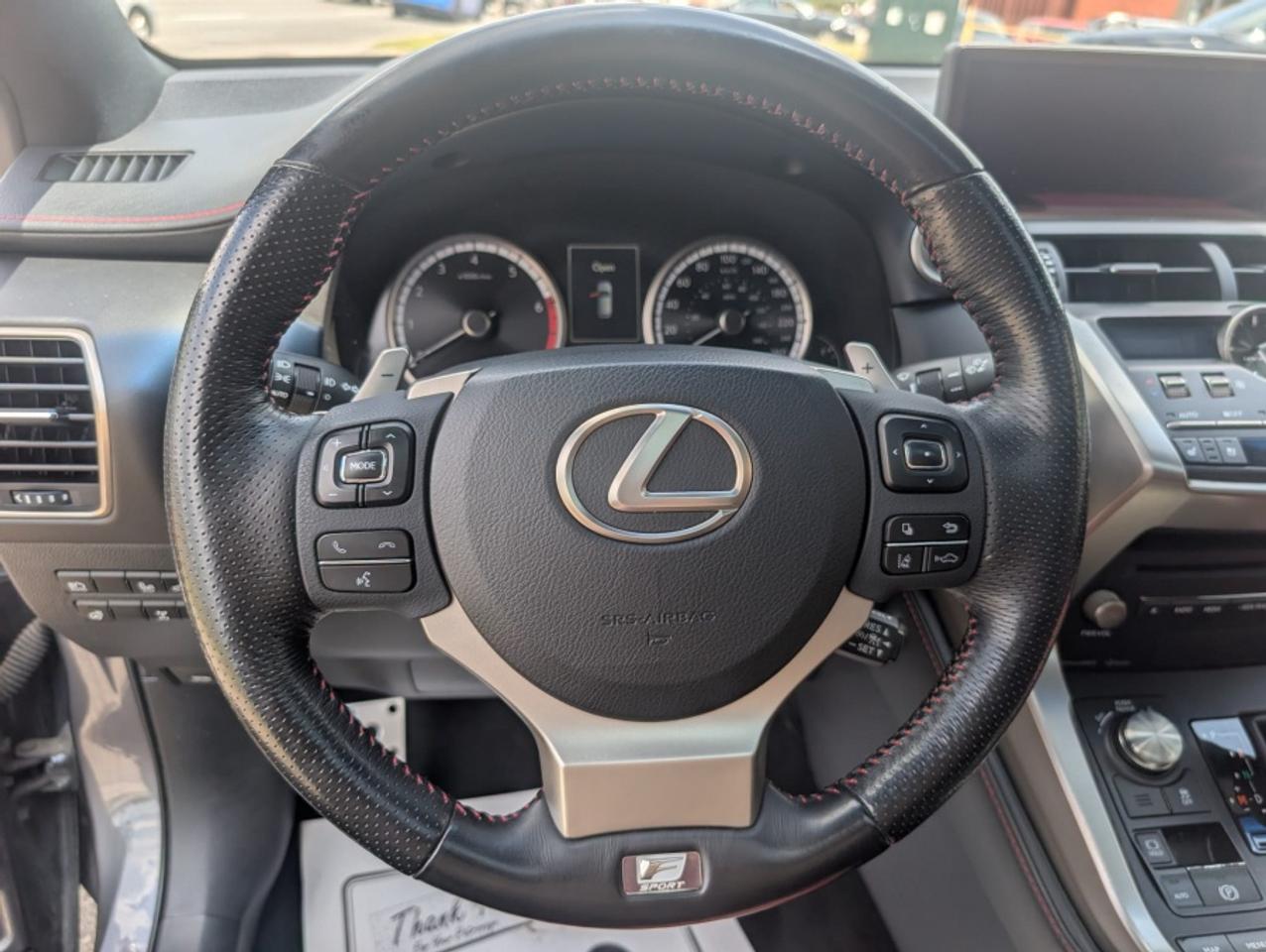 2018 Lexus NX 300 F-SPORT * RED & BLACK LEATHER * SUNROOF * NAVIGATI Photo