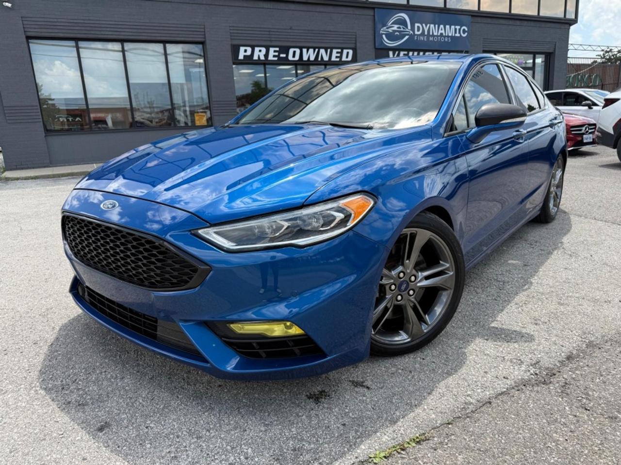 2018 Ford Fusion V6 SPORT AWD * NAVI * SUNROOF * REAR SPOLIER *