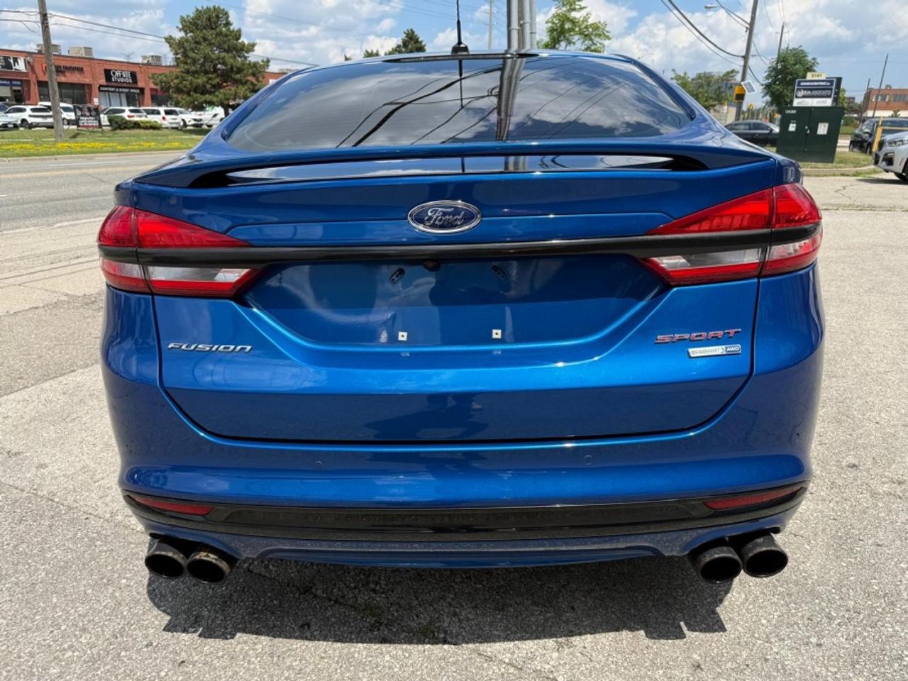 2018 Ford Fusion V6 SPORT AWD * NAVI * SUNROOF * REAR SPOLIER * Photo