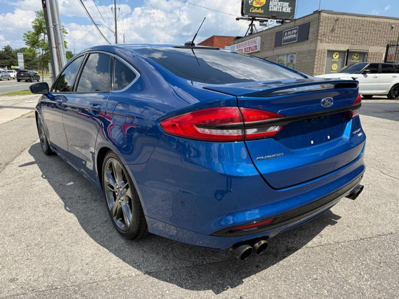 2018 Ford Fusion V6 SPORT AWD * NAVI * SUNROOF * REAR SPOLIER * - Photo #8