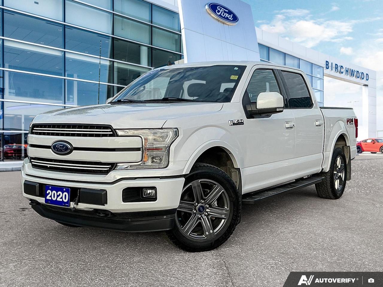 The 2020 Ford F-150 LARIAT in Oxford White is a serious workhorse that delivers the power, capability, and comfort that truck buyers actually rely on day to day. Equipped with a 3.5L 6-cylinder engine, full-time 4WD, and a well-rounded feature set, this Crew Cab is built to handle whatever the job demands while keeping you comfortable on the commute home.

Key Features:
- 3.5L 6-cylinder engine with automatic transmission and 4-Wheel Drive
- Crew Cab with standard bed  practical layout for both work and family use
- Fuel economy rated at 10.9L/100km highway and 14.6L/100km city
- Safety Canopy System with curtain airbags for 1st and 2nd row passengers
- Perimeter alarm with SecuriLock anti-theft ignition immobilizer
- MyKey system with programmable speed limiter, audio controls, and Beltminder
- 4-wheel disc brakes with ABS, brake assist, hill hold control, and electric parking brake
- Automatic high beam headlights for improved visibility on darker roads

With 87,516 km on the clock, this F-150 LARIAT has been well used but has plenty of life left to deliver. Its the kind of truck you put to work on day one.

Interested? Contact Birchwood Ford at www.birchwoodford.ca to book a test drive, ask any questions, or start your purchase online. Our team is here to make the process straightforward and hassle-free.
Birchwood Ford on Regent is the Home of Market Value Pricing.


Reconditioning our Pre-Owned Inventory is a source of pride for us! We complete an extremely thorough process both mechanically and cosmetically before it passes our standard. Our customers can shop with confidence knowing Birchwood Ford has won AutoTraders 2024 Best Priced Dealer Award. Transparency is what you deserve! 

When purchasing a pre-owned vehicle from us we will share all of the information on the vehicle. Including CARFAX, a copy of all the inspections we performed, a copy of the invoices showing you exactly what we did & spent on reconditioning the vehicle.



Call us at 204-661-9555or go to WWW.BIRCHWOODFORD.CA to browse our inventory! 

People who Try Birchwood Ford Buy from Birchwood Ford!   

       

Dealer permit #4454
Dealer permit #4454