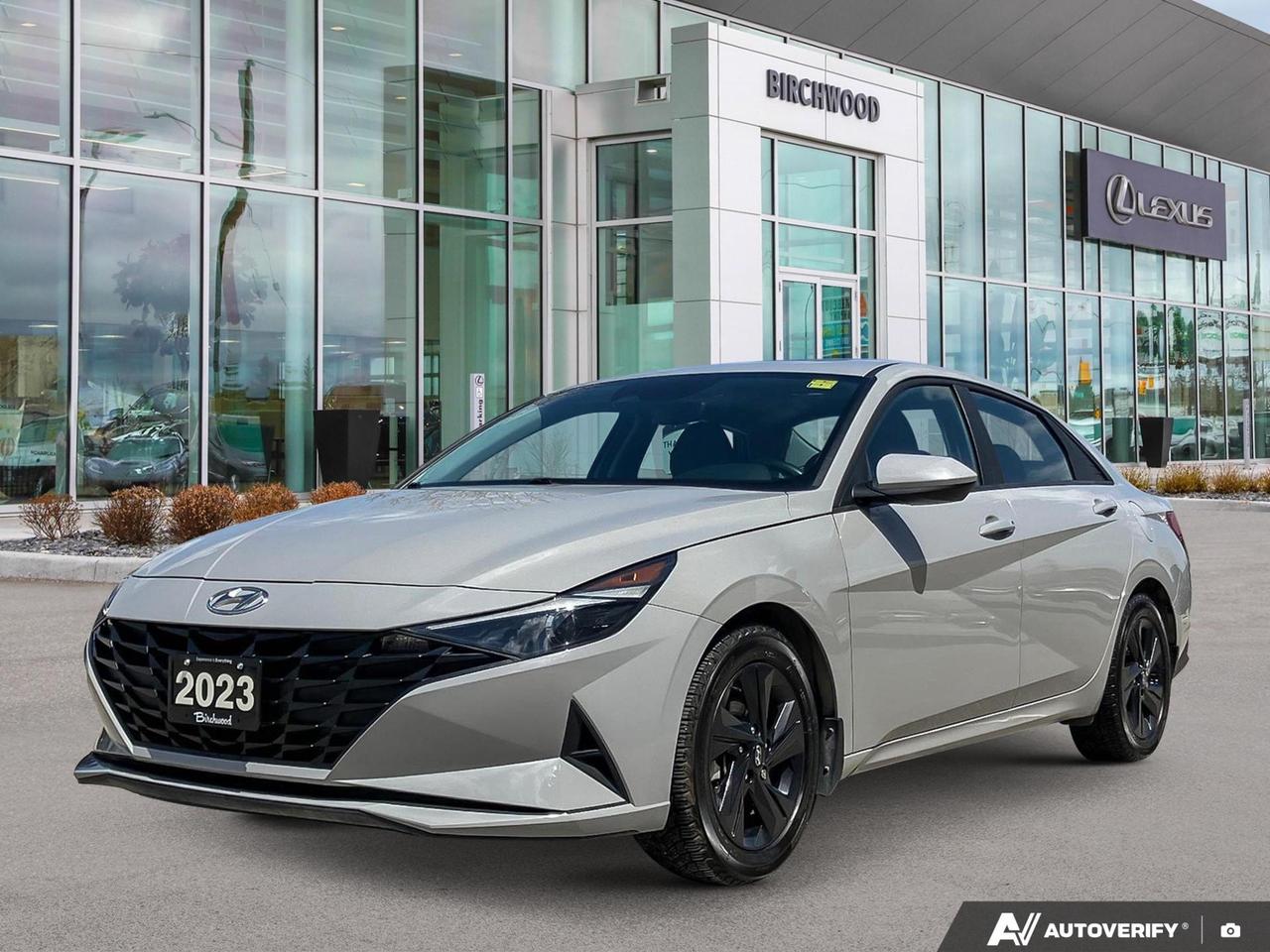 Used 2023 Hyundai Elantra Preferred Sun&Tech Local trade! for sale in Winnipeg, MB