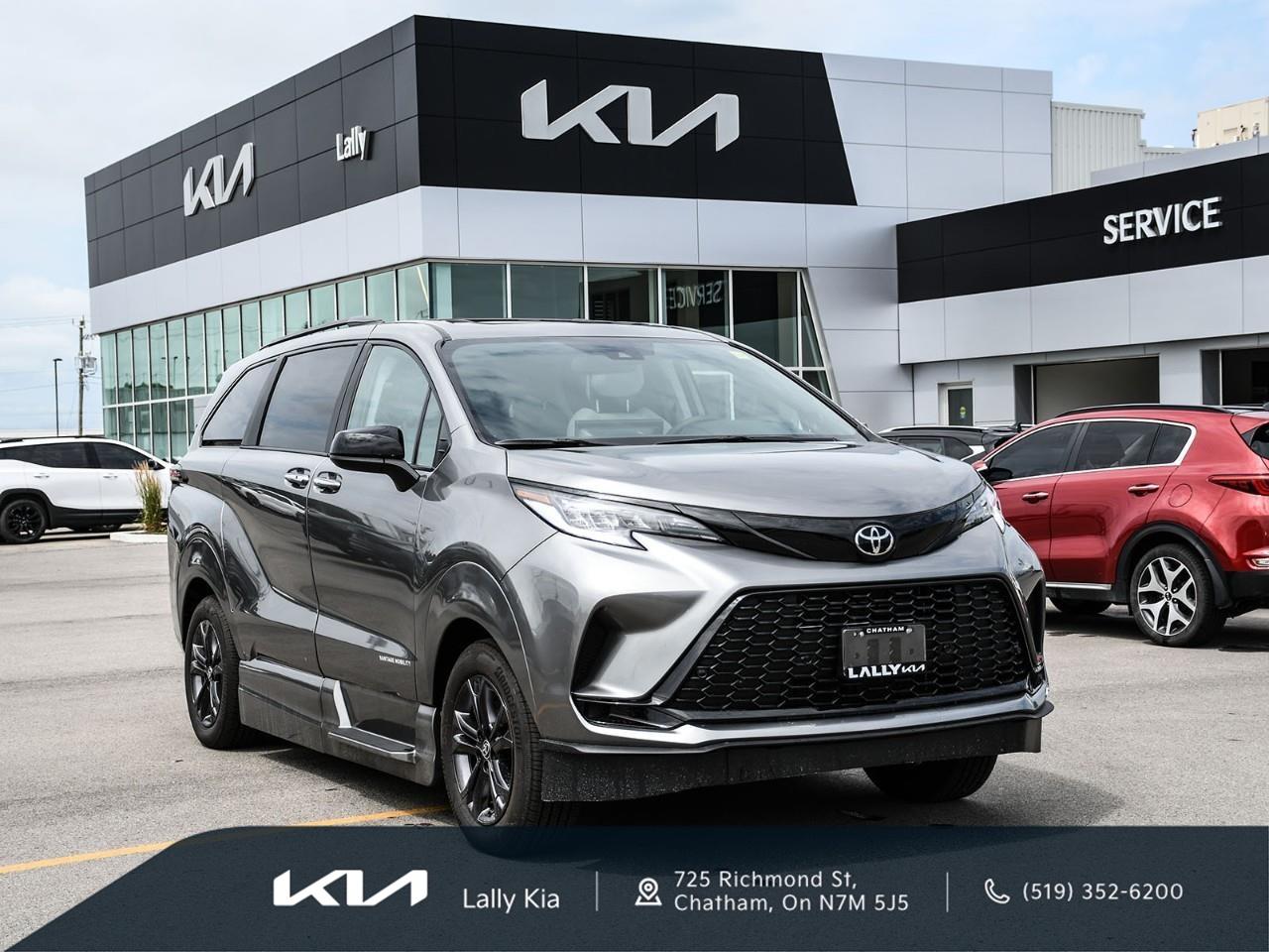Used 2026 Toyota Sienna XSE 7-Passenger 2026 Toyota Sienna - XSE | Accessible Wheelchair Vehicle | Stock# LK00921T for sale in Chatham, ON