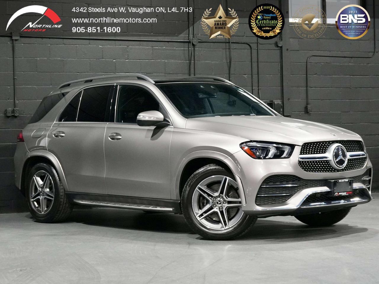 -2.0L Turbocharged 4-Cylinder Engine
-255 hp / 273 lb-ft torque
-9G-TRONIC 9-Speed Automatic Transmission
-4MATIC All-Wheel Drive
-Dynamic Select Drive Modes (Eco, Comfort, Sport, Individual)
-Multi-link suspension
-Panoramic Sliding Sunroof
-LED High Performance Headlights
-LED Daytime Running Lights
-Power Liftgate
-Hands-Free Access Tailgate
-Rain-Sensing Wipers
-Aluminum Roof Rails
-Power Folding Mirrors
-Privacy Glass
-Burmester Surround Sound System
-Wireless Charging Pad
-Apple CarPlay
-Android Auto
-MBUX Multimedia System
-Navigation System
-Voice Control ("Hey Mercedes")
-Ambient Interior Lighting
-Head-Up Display (HUD)
-360&deg; Surround View Camera
-Active Parking Assist
-Front & Rear Parking Sensors
-Rear Cross Traffic Alert
-Heated Front Seats
-Power Front Seats with Memory
-Leather / MB-Tex Interior
-64-Color Ambient Lighting
-Dual-Zone Automatic Climate Control
-Power Tilt & Telescoping Steering Column
-Multifunction Steering Wheel
-Auto-Dimming Mirrors
-Keyless-Go Push Button Start
-Active Brake Assist
-Blind Spot Assist
-Lane Keeping Assist
-Attention Assist
-PRE-SAFE System

QUALIFY FOR A 4-YEAR WARRANTY TODAY!
At Northline Motors, were a family-owned dealership committed to delivering a transparent, stress-free car-buying experience. With over 12 years of industry experience and multiple consumer choice awards, weve built our reputation on quality vehicles, competitive pricing, and exceptional customer service.
Every vehicle comes with:
 Full vehicle history report
 Financing options available
 Extended warranty packages
 Aftermarket protection services
 Ongoing customer support past purchase
Browse our latest inventory online or visit our friendly, no-pressure showroom. Coffee and tea are always on us!
Please note: Prices exclude applicable taxes and licensing fees. All vehicles, unless otherwise specified, can be certified for an additional $999; otherwise, as per OMVIC regulations, the vehicle is not drivable, certified, or e tested.
While every effort is made to ensure accuracy, errors, omissions, and pricing changes may occur.  Please contact our sales team to verify vehicle details including vehicle options and availability.