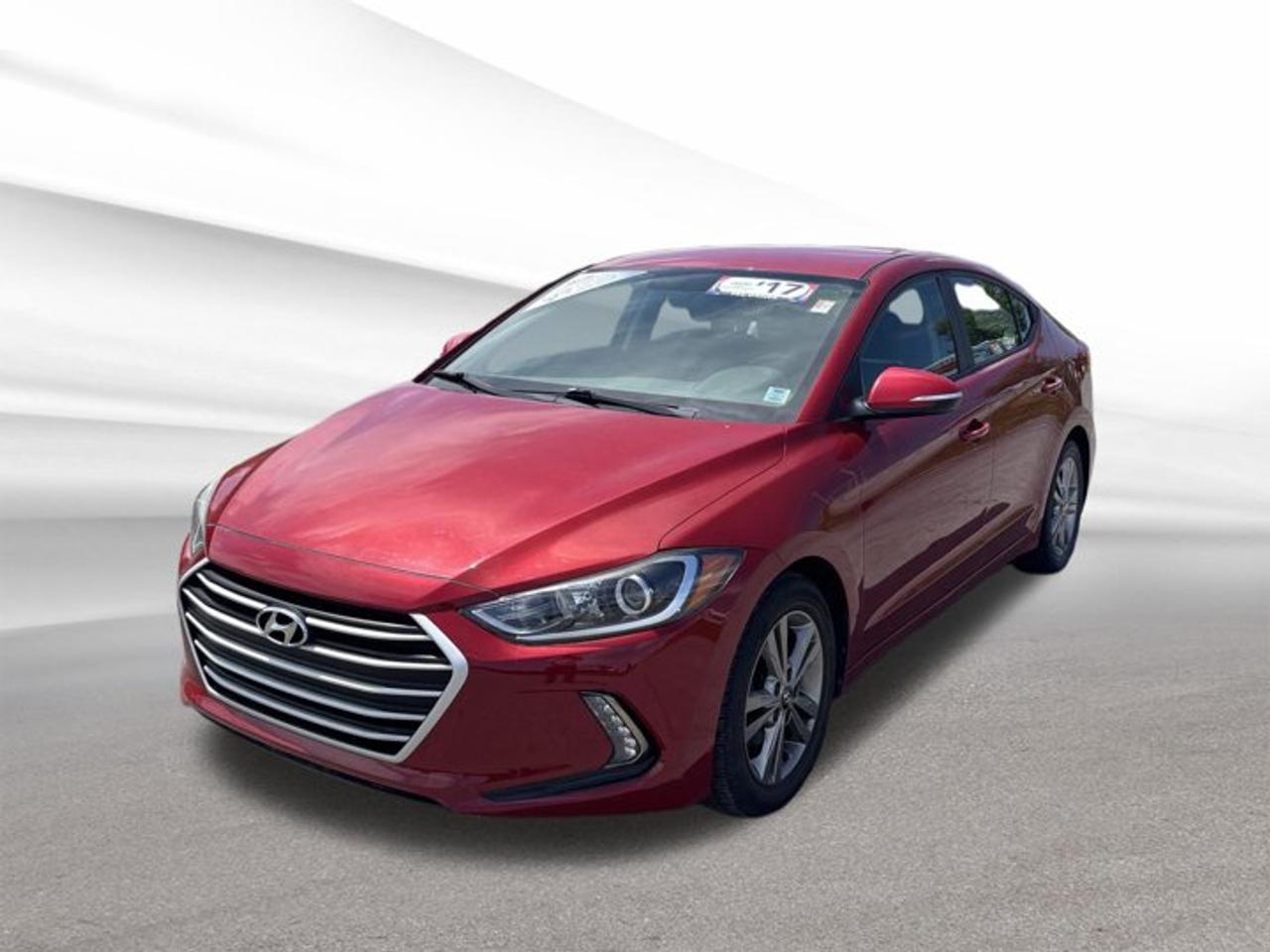 Finished in red with a black interior, this used 2017 Hyundai Elantra GL,auto, A/c offers a clean, smart sedan experience for daily driving in Halifax. With 68,089 km, four doors, front-wheel drive, and a 2.0-litre regular unleaded 4-cylinder engine, it delivers practical value with the confidence drivers want.The 2017 Hyundai Elantra GL,auto, A/c is well suited to commuters, students, and small families who want comfort, easy operation, and solid efficiency. Its automatic transmission helps make city traffic simple, while the roomy cabin and modern design give this sedan lasting appeal for everyday use.FEATURES OF THE Elantra Gl,auto, A/c2.0-litre four-cylinder gas engineSmooth-shifting automatic transmission includedFront-wheel drive for daily confidenceFour-door sedan practicality throughoutADVANCED SAFETY FEATURESFour-wheel anti-lock braking systemElectronic stability control for confidenceTraction control for slippery roadsAdvanced airbag protection throughout cabinPERFORMANCE AND EFFICIENCY2.0-litre engine balances power efficientlyAutomatic transmission supports smooth accelerationFront-wheel drive aids year-round tractionCompact sedan size helps manoeuvrabilityCOMFORT AND CONVENIENCEAir conditioning for year-round comfortFour-door access for easy entrySpacious cabin for everyday usabilityBlack interior with clean layoutTECHNOLOGY AND CONNECTIVITYDriver-focused controls are easy to reachClear instrument display for quick checksSimple cabin layout reduces distractionUseful features designed for daily drivingCARGO SPACERear trunk supports daily errandsSedan design keeps cargo secureWide opening helps loading itemsRear seating adds passenger flexibilityAWARDS & RECOGNITIONSTop Safety Pick, Insurance Institute for Highway Safety, 2017Best New Small Car, Automobile Journalists Association of Canada, 2017WHAT OTHER OWNERS LIKEComfortable ride for daily commutingGood fuel economy from 2.0-litreEasy driving in city trafficPractical interior and trunk spaceThis used 2017 Hyundai Elantra GL,auto, A/c stands out with its appealing red finish, proven sedan layout, and dependable everyday character. It is a great choice for drivers who want a compact car that feels easy to own, easy to park, and easy to enjoy through every season.At Steele Halifax Chrysler Dodge Jeep Ram FIAT in Halifax, this Hyundai sedan offers the kind of sensible value many shoppers are looking for. If you want a well-kept compact car with automatic convenience, air conditioning, and a strong reputation for comfort and efficiency, this Elantra deserves a close look.This 2017 Hyundai Elantra Gl,auto, A/cs VIN is: KMHD84LFXHU152403.We invite you to book a viewing and test drive at your earliest convenience
