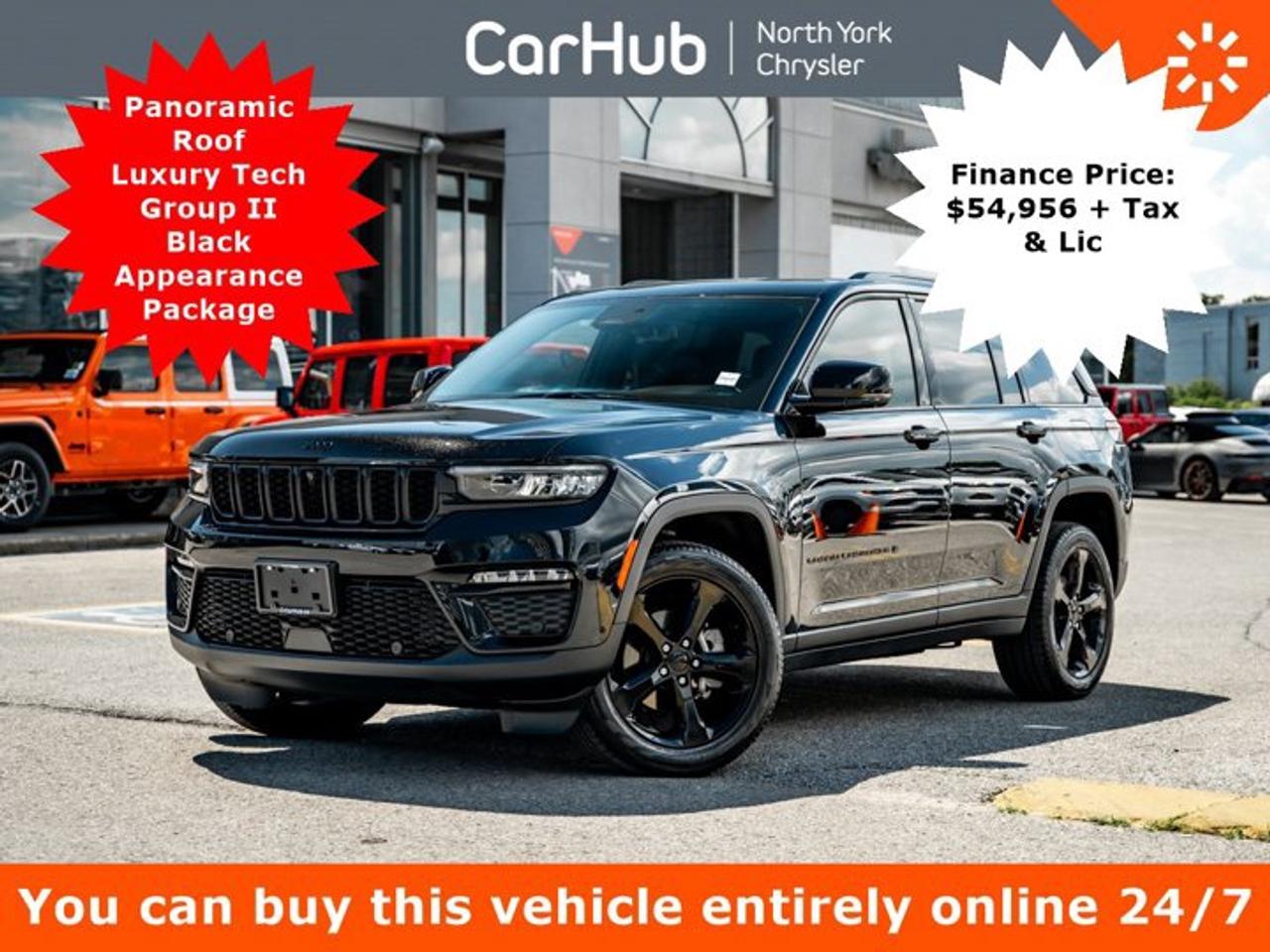 2025 Jeep Grand Cherokee Limited 4x4 Panoroof Luxury Tech Group II Black Appearance Package Photo0