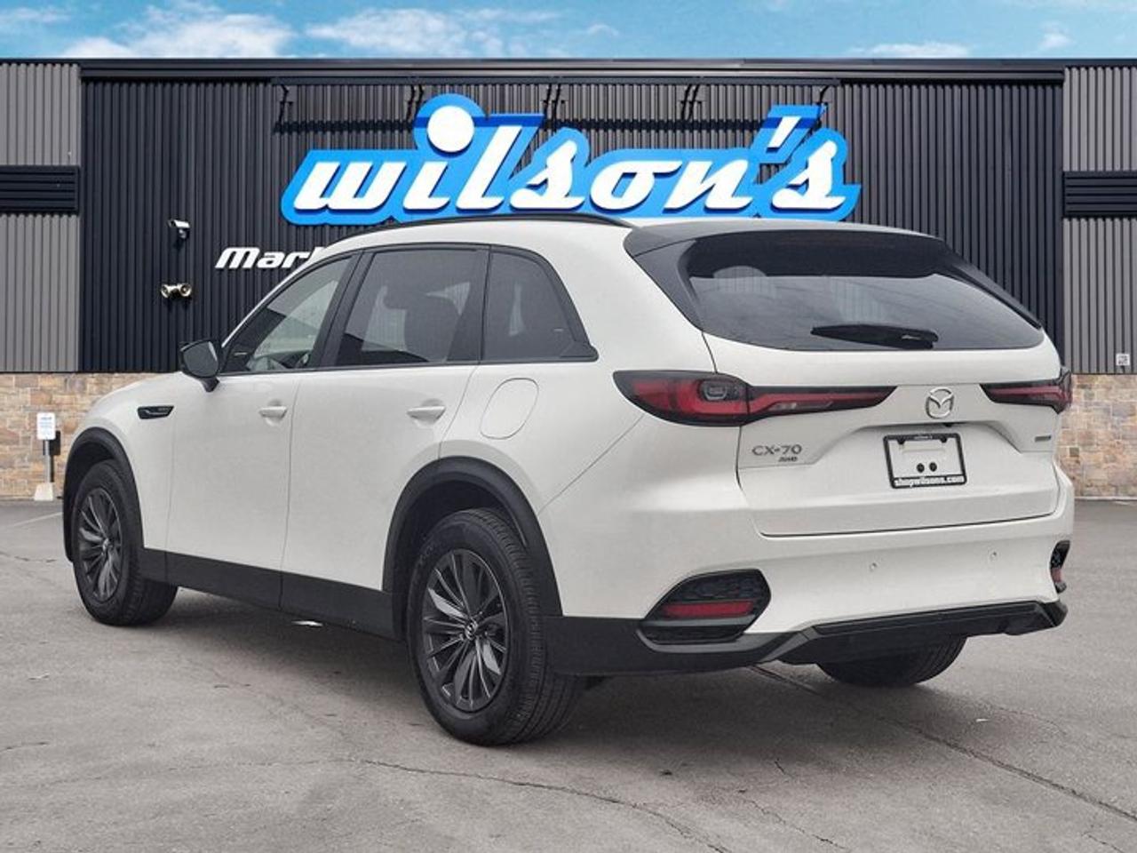 2025 Mazda CX-70 MHEV GS-L AWD | Leather | Sunroof | Adaptive Cruise | Heated Wheel + Seats | CarPlay + Android and More ! Photo3