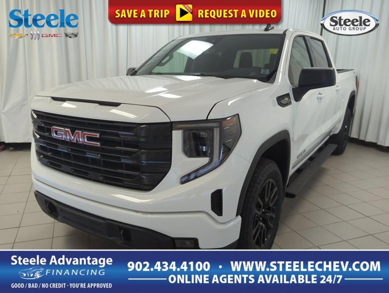 Built to handle hard work and daily driving with equal confidence, this 2026 GMC Sierra 1500 Elevation brings bold truck capability to Dartmouth at Steele Chevrolet Buick GMC. Finished in White with a Black interior, this four-door pickup pairs a 5.3L gas V8 engine, automatic transmission, and 4-wheel drive for strong performance in changing Canadian conditions.The 2026 GMC Sierra 1500 Elevation stands out with a focused blend of power, utility, and clean design. With Off-Road Suspension and Tow/Haul Mode included, it is ready for jobsite demands, weekend towing, and rougher roads. This Sierra 1500 Elevation is a smart choice for drivers who want proven V8 strength and real truck versatility.FEATURES OF THE Sierra 1500 ElevationBold Elevation styling with confident road presenceWhite exterior with Black interior contrastFour-door cab for easy passenger accessAutomatic transmission with capable 4-wheel driveTRUCK FEATURES5.3L V8 delivers strong hauling powerTow/Haul Mode supports controlled heavy pullingOff-Road Suspension helps on uneven terrainPickup design suits work and recreationADVANCED SAFETY FEATURESFour-door layout helps easy entry and exit4-wheel drive adds traction on roadsElevated truck stance supports clear visibilitySolid truck construction inspires daily confidencePERFORMANCE AND EFFICIENCY5.3L gas V8 offers proven strengthAutomatic transmission delivers smooth power shifts4-wheel drive boosts all-season capabilityTow/Haul Mode helps manage heavier loadsCOMFORT AND CONVENIENCESpacious cabin supports daily driving comfortFour full doors improve passenger accessBlack interior offers a clean lookPractical truck layout suits busy routinesTECHNOLOGY AND CONNECTIVITYDriver-focused controls support easy operationAutomatic transmission simplifies city driving tasksClear cabin layout keeps essentials accessibleModern truck design supports everyday usabilityCARGO SPACEPickup bed supports gear and materialsTruck format suits worksite transport needsUseful hauling space for weekend projectsFlexible cargo area handles larger itemsWHAT OTHER OWNERS LIKEStrong V8 power for towing confidence4-wheel drive for Canadian road conditionsOff-Road Suspension for rougher route comfortTow/Haul Mode for useful truck controlFor drivers who need real pickup capability, this 2026 GMC Sierra 1500 Elevation delivers the right mix of strength, traction, and everyday usefulness. The 5.3L V8 brings the kind of dependable power truck buyers look for, while the automatic transmission keeps driving smooth in traffic, on the highway, and on back roads.Its 4-wheel drive system is especially valuable in Nova Scotia, where road conditions can change fast through the seasons. Rain, snow, gravel, and uneven surfaces are easier to manage when you have the added confidence of four driven wheels. The Off-Road Suspension further supports that capability by helping this truck stay composed when the pavement ends or the surface gets rough.Tow/Haul Mode is another key advantage for drivers who plan to put this truck to work. Whether you are pulling equipment, bringing supplies to a jobsite, or heading out with recreational gear, this feature helps the Sierra 1500 Elevation respond with better control under load. It is a practical addition for anyone who expects more from a pickup than simple commuting.Inside, the Black interior gives the cabin a clean, purposeful feel that suits the trucks confident character. The four-door configuration also adds everyday ease, making it simpler to load passengers, work bags, or personal gear. This is a truck designed for people who need comfort, access, and capability in one well-rounded package.Available now at Steele Chevrolet Buick GMC in Dartmouth, this 2026 GMC Sierra 1500 Elevation is ready to deliver V8 power, useful truck features, and dependable 4-wheel-drive performance.This 2026 GMC Sierra 1500 Elevations VIN is: 1GTUUCED5TZ393903 .