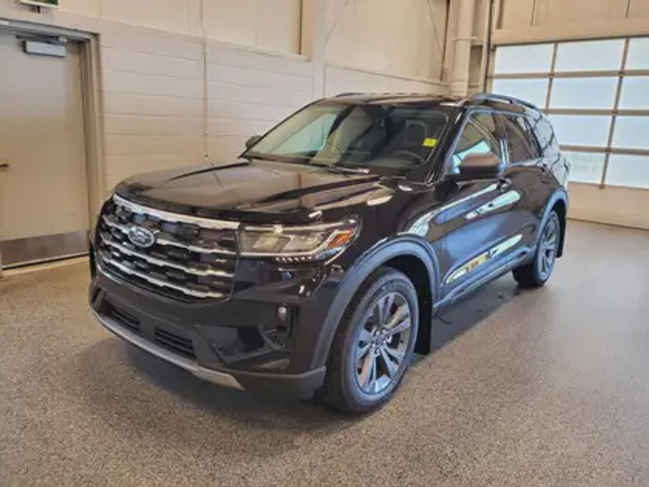 This all-new 2026 Ford Explorer Active 200A shines brilliantly in Agate Black Metallic. This 6-Seat 4WD comes equipped with the 2.3L EcoBoost® I-4 engine, it produces an impressive 300 horsepower and 310 lb-ft of torque. Paired with a 10-speed automatic transmission, this SUV is rated to deliver a combined fuel economy of approximately 10.4L/100km (27 miles per gallon).

Key Features:
Terrain Management System
Ford Co-Pilot360 Assist+ 
Adaptive Cruise Control
Lane Centering Assist
SYNC® 4 W/13.2 LCD Touchscreen 
Wireless Apple CarPlay® and Android Auto
FordPass Connect 
Front Row Heated Seats 
10-Way Power Drivers Seat
Remote Start System
Class III Trailer Tow Package 
Ford Connectivity Package
Active Comfort Package
Engine Block Heater

Moose Jaw Ford, conveniently located at 1010 North Service Road in Moose Jaw, is your trusted destination for all your automotive needs. With an impressive 4.8-star Google rating from nearly 1,500 reviews, we are proud to deliver an exceptional vehicle-buying experience tailored just for you. Our Moose Jaw Motives set us apart, offering unbeatable value like half-priced oil changes for life on pre-owned vehicles, one year of key and remote protection, and one year of tire and rim protection. Enjoy peace of mind with every purchase. At Moose Jaw Ford, were committed to driving positive change in our community by combining exceptional service, high-quality vehicles, and a guest-first approach. Visit us today!