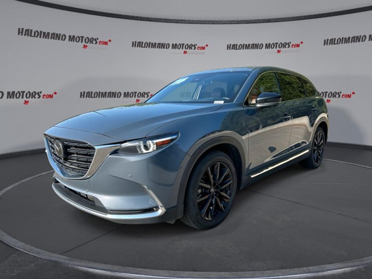 // ACCIDENT FREE!! //<br /><br />This 2023 Mazda CX-9 Signature AWD is a refined three-row SUV that blends premium comfort, confident all-wheel drive, and family-ready versatility. Finished in Blue with a Red interior, it offers a bold look, four doors, and a smooth automatic transmission. With 59,592 km, this used SUV is ready for many more trips from Cayuga and beyond.<br /><br />Powered by a 2.5-litre gas engine, this 2023 Mazda CX-9 Signature AWD delivers responsive performance for daily driving, highway travel, and weekend getaways. Its balanced design gives you solid road manners, while the upscale cabin adds a more rewarding feel every time you get behind the wheel.<br /><br />FEATURES OF THE CX-9 Signature AWD | No Accidents | 360 Camera | Ventilated Seats | Leather Seats<br />   Accident-free history adds extra buying confidence<br />   360-degree camera helps with tight parking<br />   Ventilated front seats improve warm-weather comfort<br />   Leather seats add upscale cabin appeal<br /><br />ADVANCED SAFETY FEATURES<br />   360-degree camera supports easier close-range maneuvers<br />   Blind spot monitor boosts lane-change awareness<br />   Lane departure warning adds extra confidence<br />   Anti-lock brakes help maintain steering control<br /><br />The 2023 Mazda CX-9 Signature AWD is well equipped for peace of mind with stability control, driver and passenger airbags, side impact airbags, head side airbags, child safety locks, tire pressure monitoring, and automatic door locks. These features support safer travel for both the driver and passengers.<br /><br />PERFORMANCE AND EFFICIENCY<br />   2.5-litre gas engine offers smooth power<br />   Automatic transmission supports relaxed daily driving<br />   All-wheel drive adds year-round traction<br />   Limited slip differential aids road grip<br /><br />This 2023 Mazda CX-9 Signature AWD is built to feel composed in changing road conditions. Power steering helps keep handling easy in town, while the dual shift mode transmission adds more control when you want a more engaged drive. It is a practical SUV with a polished and capable character.<br /><br />COMFORT AND CONVENIENCE<br />   Ventilated front seats help on hot days<br />   Heated front and rear seats included<br />   Dual-zone climate control improves cabin comfort<br />   Power liftgate helps with daily loading<br /><br />Inside, the 2023 Mazda CX-9 Signature AWD is designed to keep everyone comfortable. Front air conditioning, rear air conditioning, rear climate control, memory seats, power front seats, lumbar support for both front occupants, a sunroof, and push button start all help create a cabin that feels premium and easy to enjoy.<br /><br />TECHNONOLGY AND CONNECTIVITY<br />   Apple CarPlay keeps apps within reach<br />   Android Auto adds simple smartphone access<br />   Navigation system helps guide every trip<br />   Bluetooth integration supports hands-free calling<br /><br />The 2023 Mazda CX-9 Signature AWD also includes a head-up display, HD Radio, satellite radio, steering wheel audio controls, and an auto-dimming rearview mirror. Automatic headlights and LED headlamps add convenience, while the backup camera helps when reversing in busy lots or narrow spaces.<br /><br />CARGO SPACE<br />   Power liftgate simplifies cargo area access<br />   Three-row SUV layout adds flexibility<br />   Rear space suits family travel needs<br />   Cabin storage supports daily organization<br /><br />This 2023 Mazda CX-9 Signature AWD gives you the versatility expected from a midsize SUV. It offers practical room for groceries, sports gear, luggage, and day-to-day essentials, while the rear spoiler and tinted windows add a sleek finishing touch to its useful design.<br /><br />AWARDS & RECOGNITIONS<br />   Top Safety Pick, Insurance Institute for Highway Safety, 2023<br /><br />WHAT OTHER OWNERS LIKE<br />   Smooth ride quality for family travel<br />   Premium cabin feel and quiet comfort<br />   Easy-to-use infotainment and controls<br />   Strong all-weather confidence with all-wheel drive<br /><br />This 2023 Mazda CX-9 Signature AWD stands out as a well-appointed SUV for drivers who want comfort, safety, and smart technology in one package. At Haldimand Motors Ltd. in Cayuga, this accident-free Mazda offers premium features, proven versatility, and the confidence of a thoughtfully equipped family vehicle.<br /><br />This 2023 Mazda CX-9 Signature AWD | No Accidents | 360 Camera | Ventilated Seats | Leather Seats VIN is: JM3TCBDY8P0646887 .<br /><br />WHY CHOOSE US? <br /><br />Honest & Transparent Buying Experience: Weve been a trusted name in business since 1984.<br /><br />STRAIGHTFORWARD PRICING:<br />Our Advertised Price Includes:<br />>>Safety Certification (No separate fee!)<br />>>30-Day 100% Mechanical Warranty<br />>>FREE Carfax History Report.<br />>>No upcharge for paying cash.<br />(Prices Exclude HST and Licensing Fees only.)<br /><br />>>Browse 300+ vehicles all in ONE LOCATION<br /><br />EASY FINANCING: Great rates & open loans<br /><br />WE BUY CARS: Get Top Dollar for your trade-in, or sell us your vehicle for CASH! Even if you dont buy from us!<br /><br />STOP BY TODAY<br />Treat yourself - stop by Haldimand Motors Ltd. located at 42 Talbot St E, Cayuga, ON N0A 1E0 to make this car yours today!<br /><br />https://www.haldimandmotors.com/used/stock-460933.html