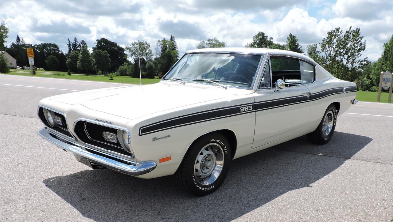 Used 1969 Plymouth Barracuda Formula S 383 4-Speed Fully Restored With Warranty for sale in Gorrie, ON
