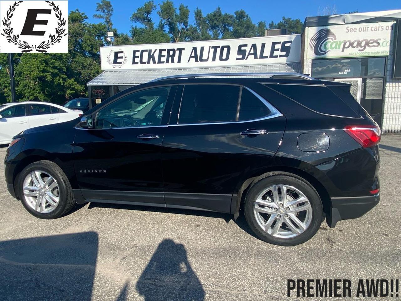 Used 2018 Chevrolet Equinox Premier WITH LEATHER/PANARAMIC SUNROOF!! for sale in Barrie, ON