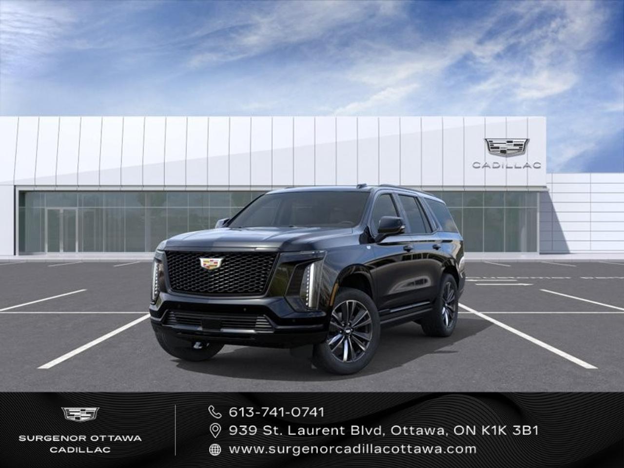 <p>The 2026 Cadillac Escalade 4WD Sport in black with a 4×4 drivetrain is the epitome of power and elegance on the road. With impressive handling capabilities, this SUV is engineered to command attention and redefine luxury driving.</p><p>Its exterior is highlighted by polished 22-inch alloy wheels with a striking dark android finish. The distinctive flair of the Black Raven color pairs seamlessly with the sculpted body, creating a bold presence. Inside, you are greeted by the allure of jet black leather seating surfaces with precision perforated inserts, accented by opulent Zebra wood trim, offering both comfort and style. The included Sport Preferred Equipment Group ensures every journey is enhanced with standard luxury features.</p><p>This Escalade is equipped with a cutting-edge 55-inch diagonal HD curved front display that transforms your infotainment experience. Complemented by a rear seat entertainment system with dual 12.6-inch screens, and a multitude of safety features such as adaptive cruise control, lane assist, and a surround vision camera, this SUV ensures both driver and passengers are entertained and protected.</p><p>For discerning drivers seeking a combination of luxury and performance, the Cadillac Escalade 4WD Sport is your perfect match. Reach out to Surgenor Chevrolet Buick GMC Cadillac for more information and to experience this remarkable vehicle firsthand.</p>