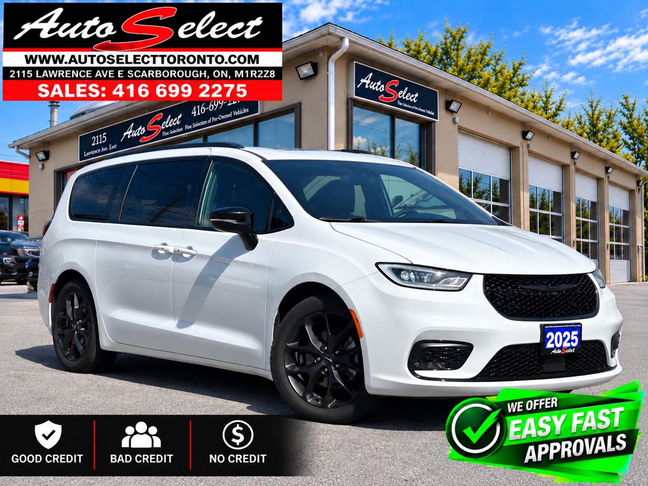 2025 Chrysler Pacifica Limited Sport "S" - Pano Sunroof - Clean Carfax Photo