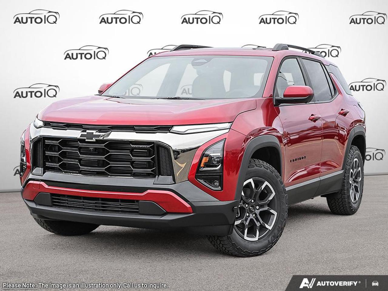 Used 2026 Chevrolet Equinox ACTIV PREF EQUIP GRP | ENG 1.5L TURBO DOHC 4-CYLINDER SIDI VVT | 8-SPEED A/T | RADIANT RED TINTCOAT | MAPLE SUGAR SUEDED MICROFIBER SEAT TRIM | SUNROOF PWR DUAL GLASS PANORAMIC SLIDING | SAFETY AND TE for sale in Grimsby, ON