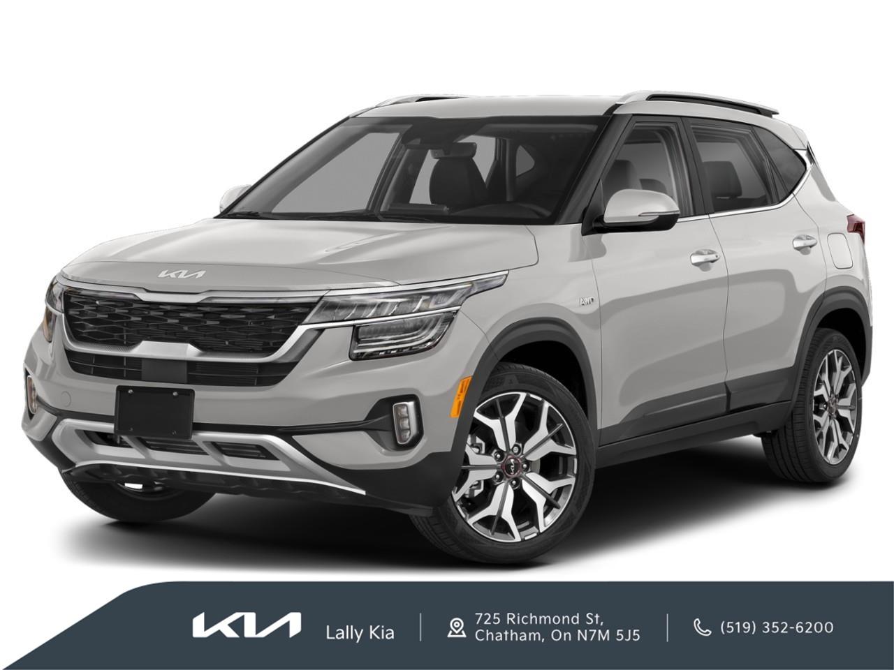 Used 2022 Kia Seltos SX Turbo w/Black Interior for sale in Chatham, ON