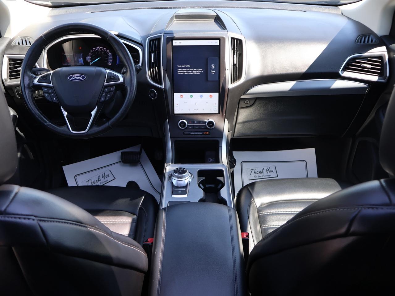 2021 Ford Edge SEL AWD CERTIFIED *FORD MAINTAIN* CAMERA NAV BLUETOOTH LEATHER HEATED SEATS PANO ROOF CRUISE ALLOYS Photo