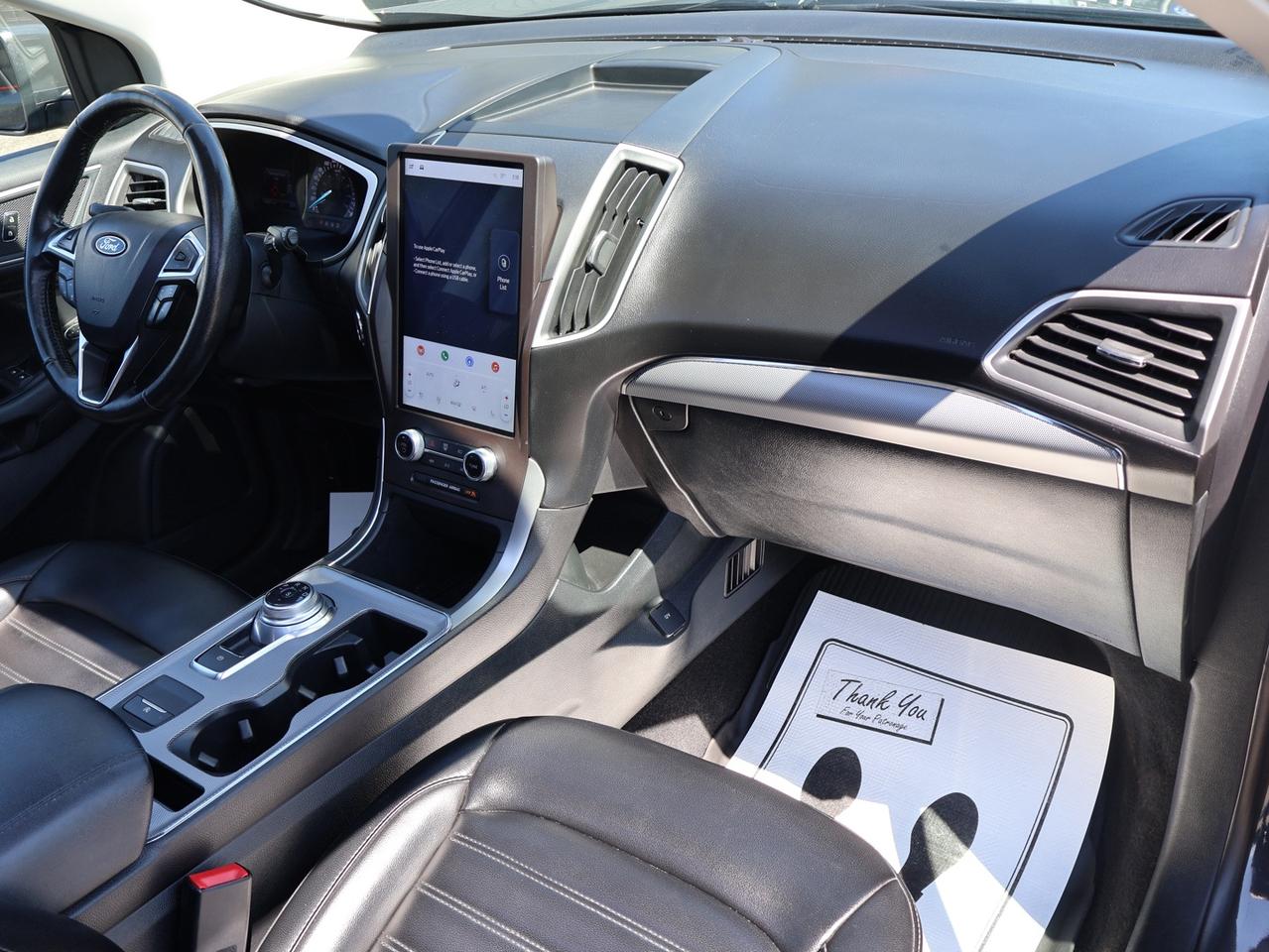 2021 Ford Edge SEL AWD CERTIFIED *FORD MAINTAIN* CAMERA NAV BLUETOOTH LEATHER HEATED SEATS PANO ROOF CRUISE ALLOYS Photo