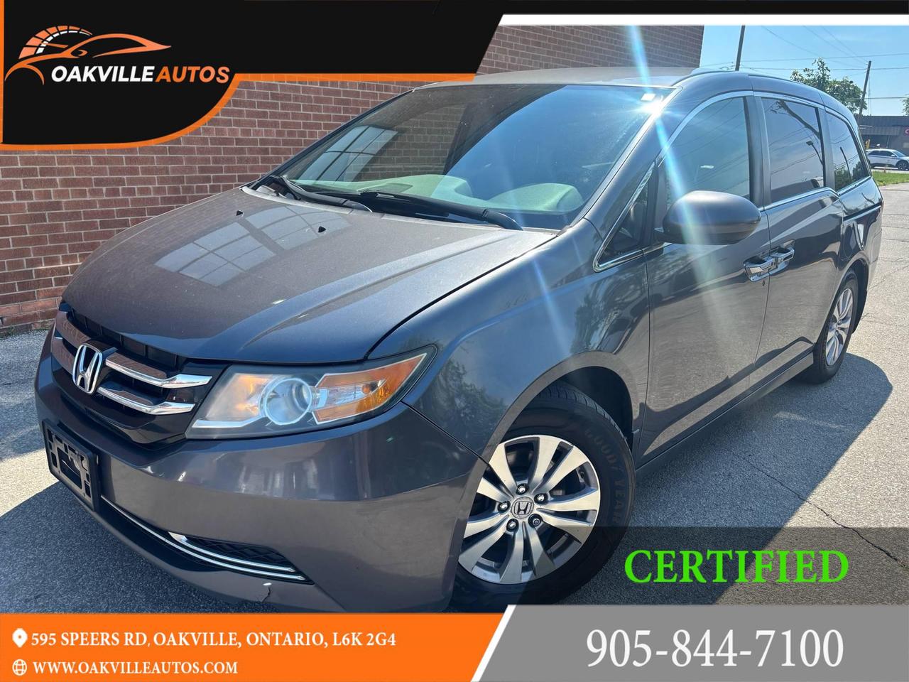 Used 2017 Honda Odyssey 4DR WGN EX for sale in Oakville, ON