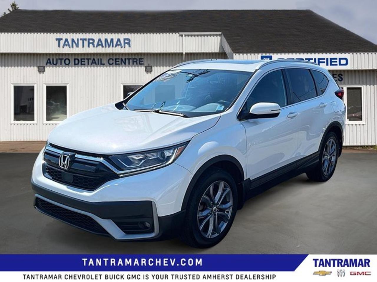 Recent Arrival! 2022 Honda CR-V Sport AWD CVT 1.5L I4 Turbocharged DOHC 16V LEV3-ULEV50 190hpValue Market Pricing, AWD.Certified. Certification Program Details: GM Certified details. 3 months 05 5000km (whichever comes first) which can be extended or upgraded to an even more comprehensive Certified Pre-owned Vehicle Protection Plan. 150+ Point Inspection.24/7 roadside assistance for 3 months or 5000kms . 1-month Onstar trial and sign up for a paid plan to enjoy the first two months on us. GM Owner Centre and Mobile App. Free SiriusXM Trial. Rates as low as 3.99% on Eligible Certified Pre owned Models Exchange policy is 30 days 0r 2500kms ,whichever comes first