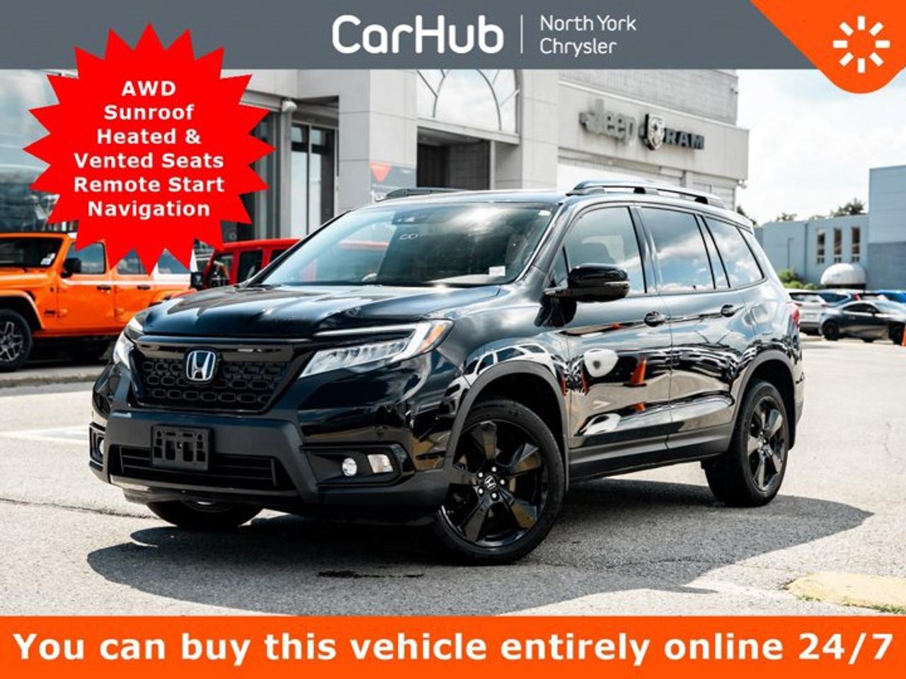 Used 2020 Honda Passport Touring AWD Sunroof Heated & Vented Seats Remote Start for sale in Thornhill, ON
