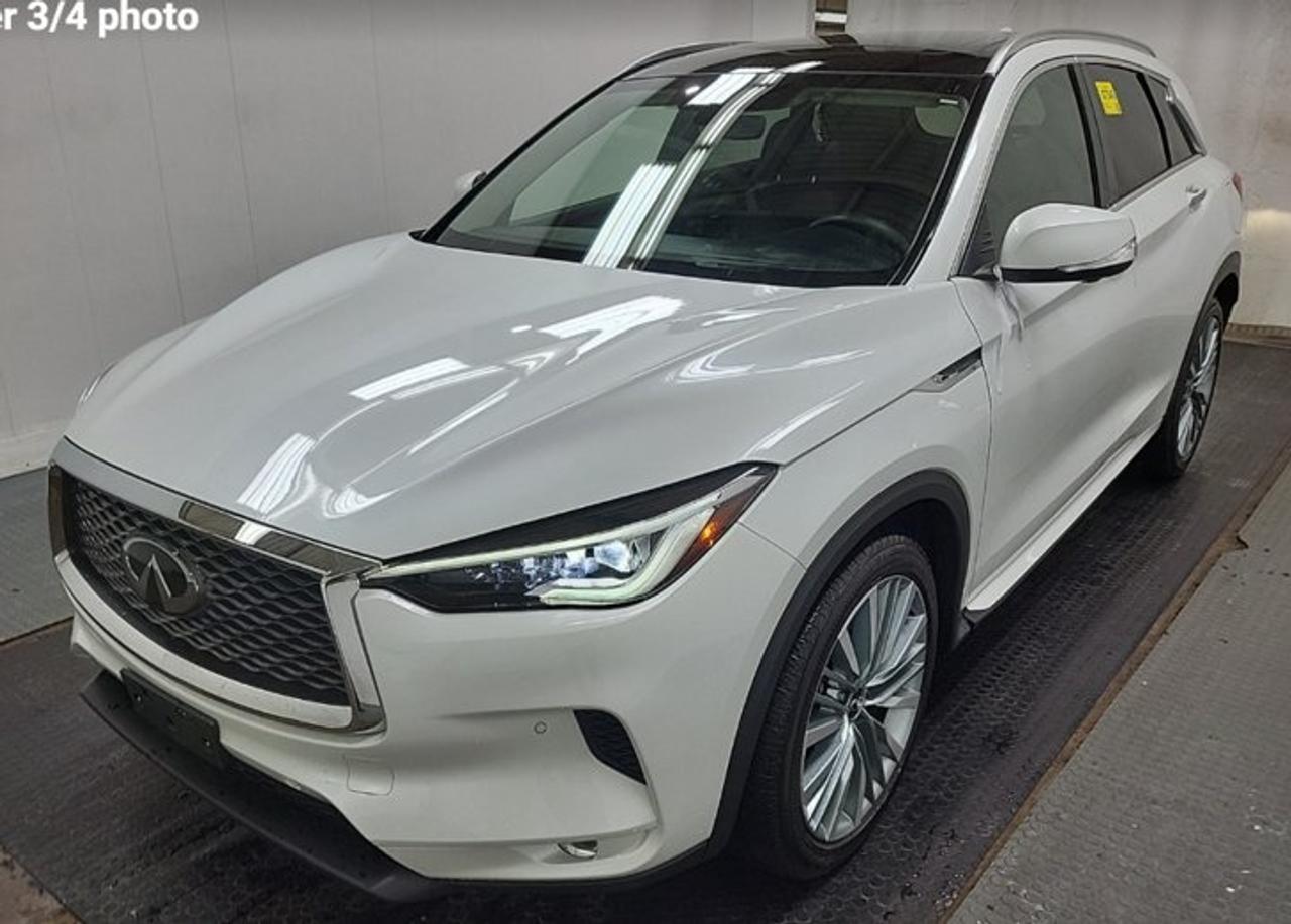 Used 2024 Infiniti QX50 Sensory AWD | HUD | Leather | Sunroof | Nav | 360 Camera | Bose | Intelligent Cruise | and More ! for sale in Guelph, ON
