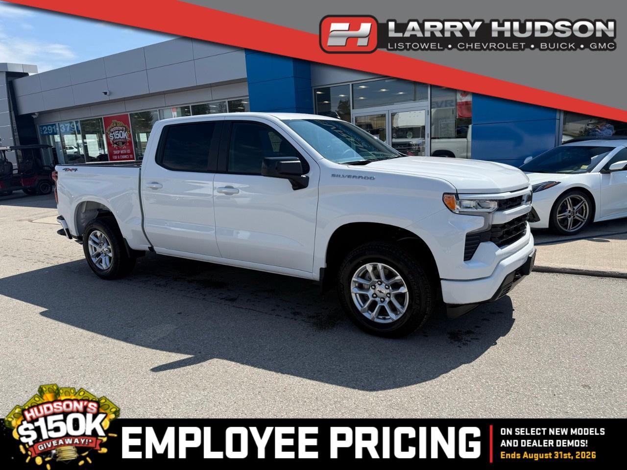 HUDSONS HAS IT! See it - Drive it - Own it - LOVE it. At Larry Hudson Chevrolet Buick GMC we make car buying a breeze! New car pricing with $0 down approvals are among your options (*on approved credit). There are a variety of finance and lease options available. Also expect top dollar for your trade-in! Selling price/payment shown includes cash incentive(s). Does not include HST & Licensing. Bi-Weekly payments reflect current Chevrolet Buick and GMC incentives. We have professional Product Specialist to guide you through your vehicle purchase. Contact us for more info! 1-800-350-3325