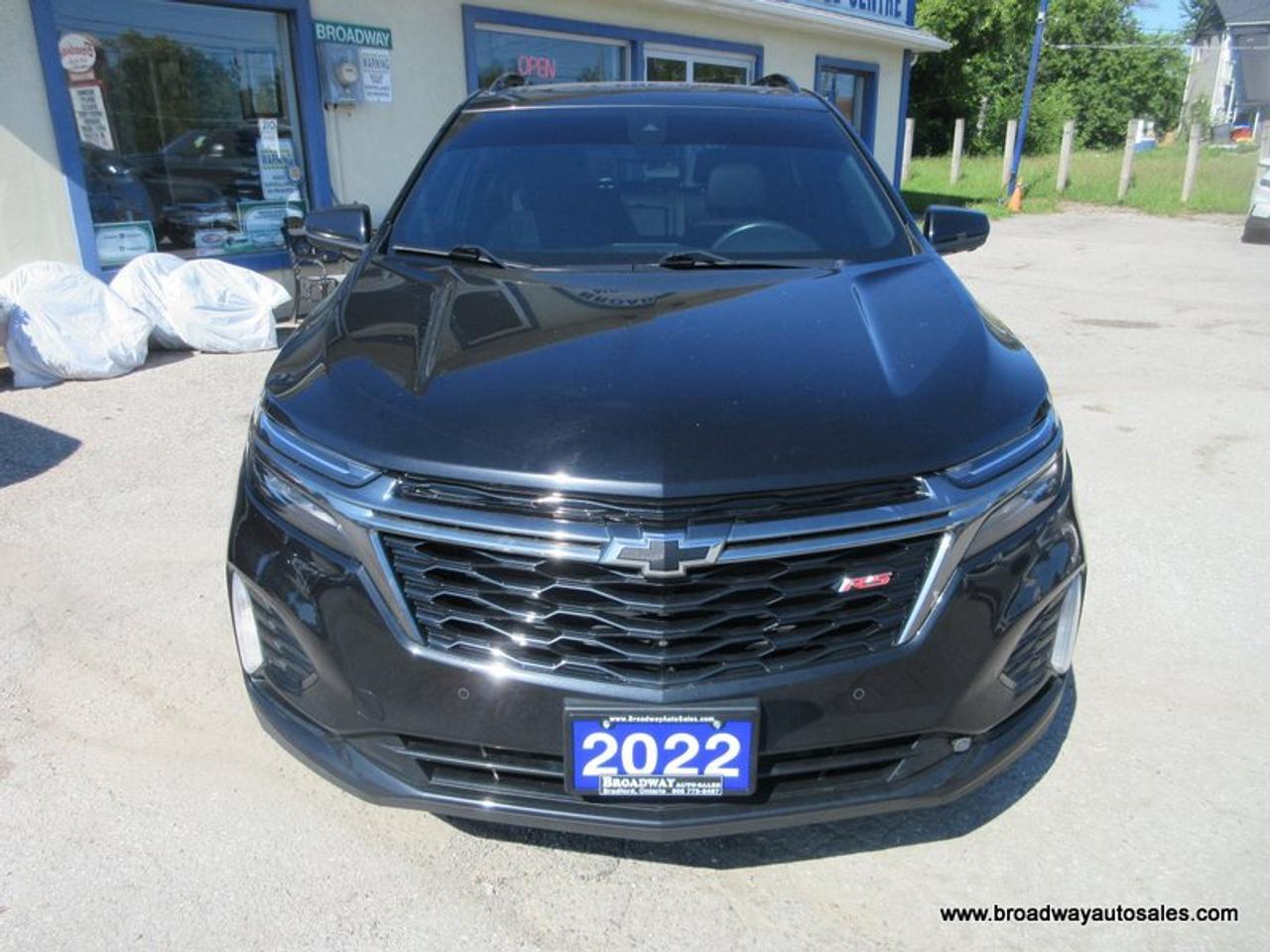 2022 Chevrolet Equinox ALL-WHEEL DRIVE RS-MODEL 5 PASSENGER 1.5L - TURBO.. NAVIGATION.. PANORAMIC SUNROOF.. LEATHER.. HEATED SEATS & WHEEL.. BOSE PREMIUM AUDIO.. Photo4