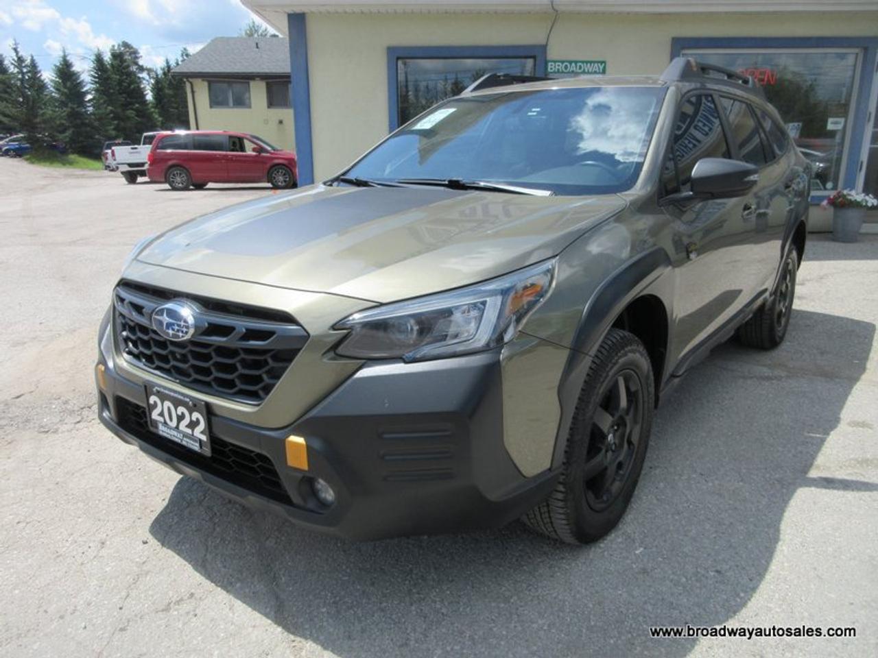 2022 Subaru Outback ALL-WHEEL DRIVE WILDERNESS-PACKAGE 5 PASSENGER 2.4L - TURBO.. POWER SUNROOF.. LEATHER.. HEATED SEATS.. BACK-UP CAMERA.. BLUETOOTH SYSTEM..
