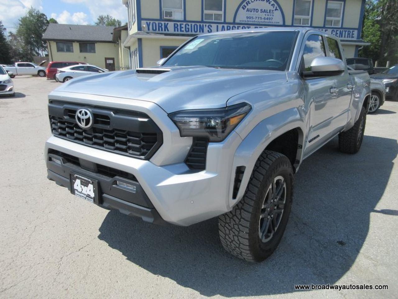 2024 Toyota Tacoma LIKE NEW TRD-VERSION 5 PASSENGER 2.4L - DOHC.. 4X4.. QUAD-CAB.. SHORTY.. LEATHER.. HEATED SEATS & WHEEL.. POWER SUNROOF.. BACK-UP CAMERA..