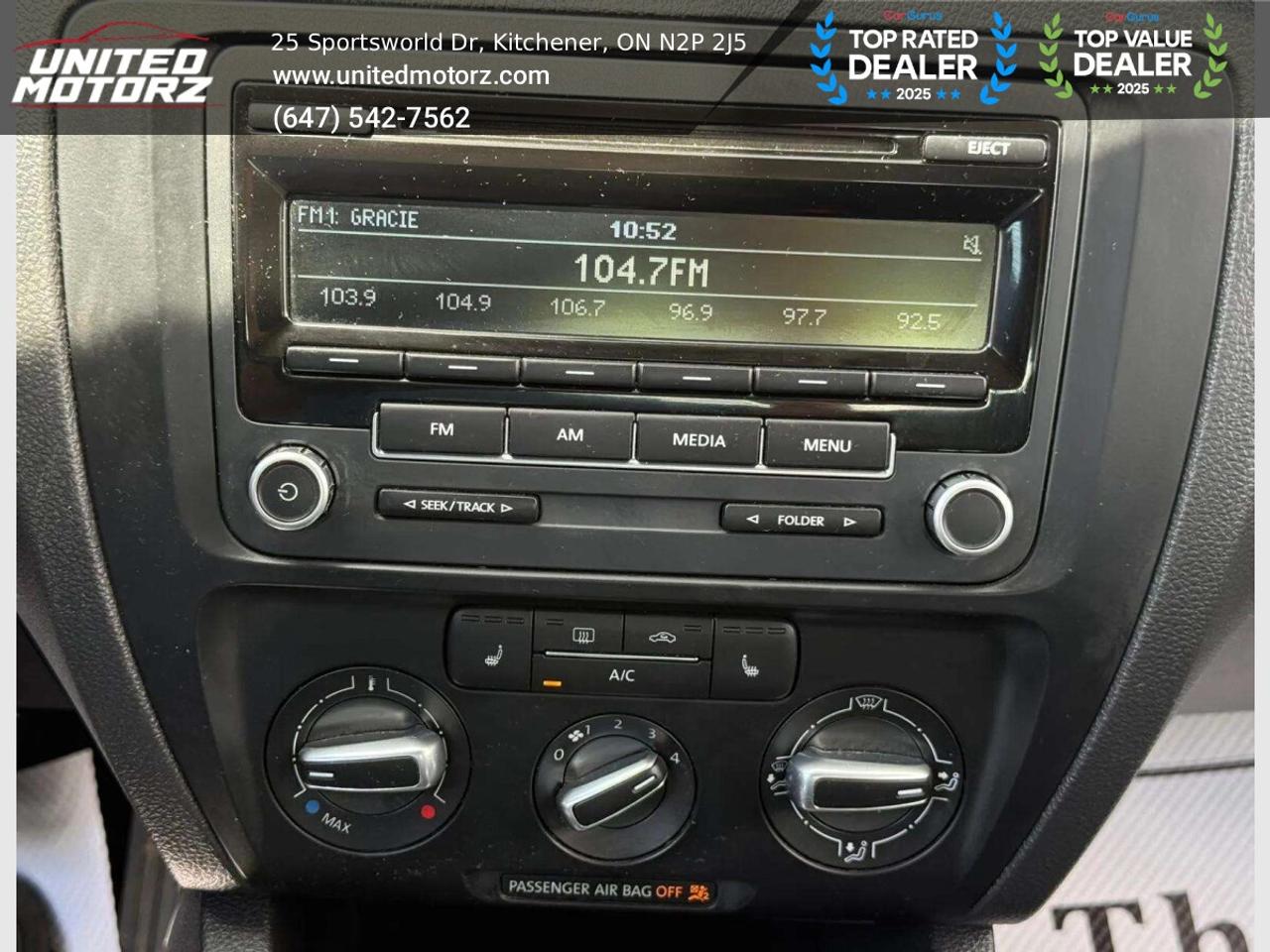 2013 Volkswagen Jetta 4dr 2.0L Auto Comfortline FWD~SAFETY CERTIFIED~ Photo