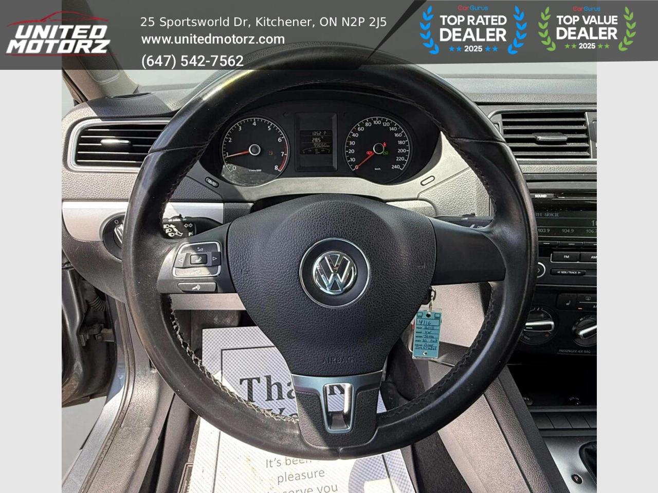 2013 Volkswagen Jetta 4dr 2.0L Auto Comfortline FWD~SAFETY CERTIFIED~ Photo