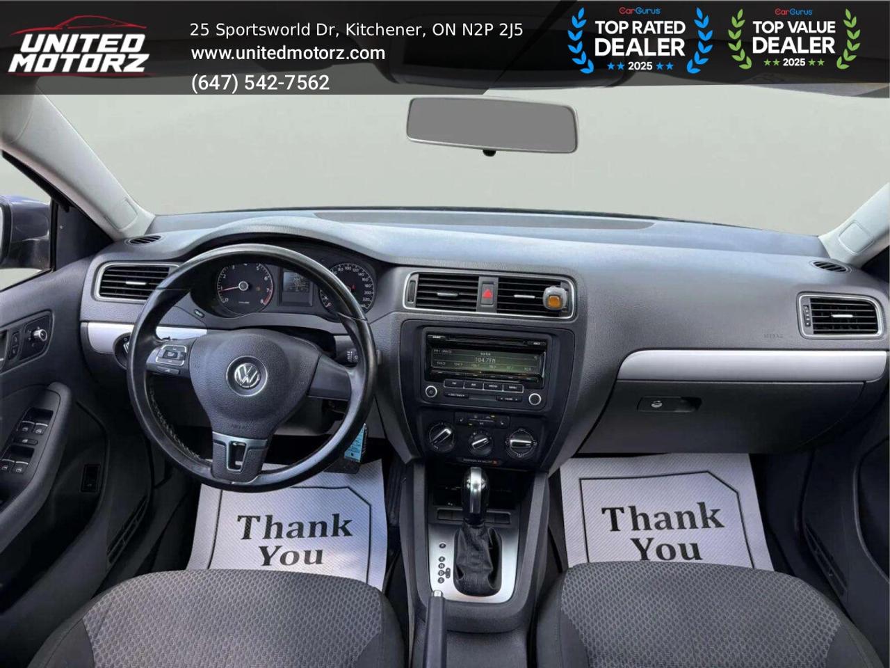 2013 Volkswagen Jetta 4dr 2.0L Auto Comfortline FWD~SAFETY CERTIFIED~ Photo
