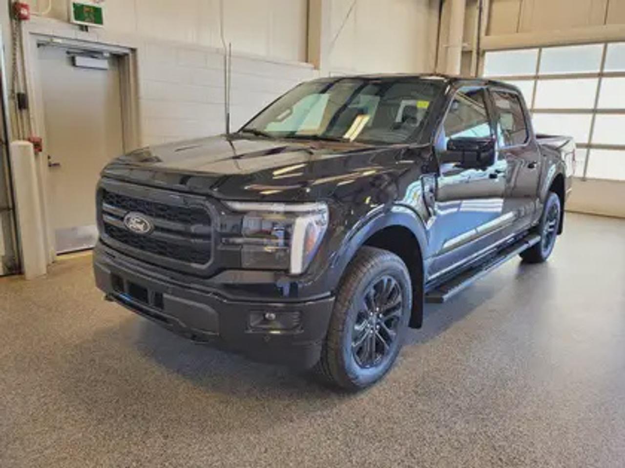 The all-new 2026 Ford F-150 Lariat 502A looks absolutely stunning in Agate Black. This pickup comes with the 3.5L EcoBoost engine. This remarkable engine not only produces 400 horsepower and 500 ft-lbs of torque, but by leveraging this advanced technology and a 10-speed automatic transmission, this truck is rated to get 12.3L/100km (23 miles per gallon) combined highway/city fuel economy. 

Key Features:
Ford Co-Pilot360 Assist 2.0
Adaptive Cruise Control
360-Degreee Camera
Lane Centering Assist
Evasive Steering Assist
Front Parking Sensors
14 Speaker B&O Sound System
Connected Navigation
Remote Start System
Universal Garage Door Opener
Heated Steering Wheel
Memory Driver Seat
Heated And Ventilated Front Seats
Heated Rear Seats
Lariat Black Appearance Package
Engine Block Heater
Tow/Haul Package

Moose Jaw Ford, conveniently located at 1010 North Service Road in Moose Jaw, is your trusted destination for all your automotive needs. With an impressive 4.8-star Google rating from nearly 1,500 reviews, we are proud to deliver an exceptional vehicle-buying experience tailored just for you. Our Moose Jaw Motives set us apart, offering unbeatable value like half-priced oil changes for life on pre-owned vehicles, one year of key and remote protection, and one year of tire and rim protection. Enjoy peace of mind with every purchase. At Moose Jaw Ford, were committed to driving positive change in our community by combining exceptional service, high-quality vehicles, and a guest-first approach. Visit us today!