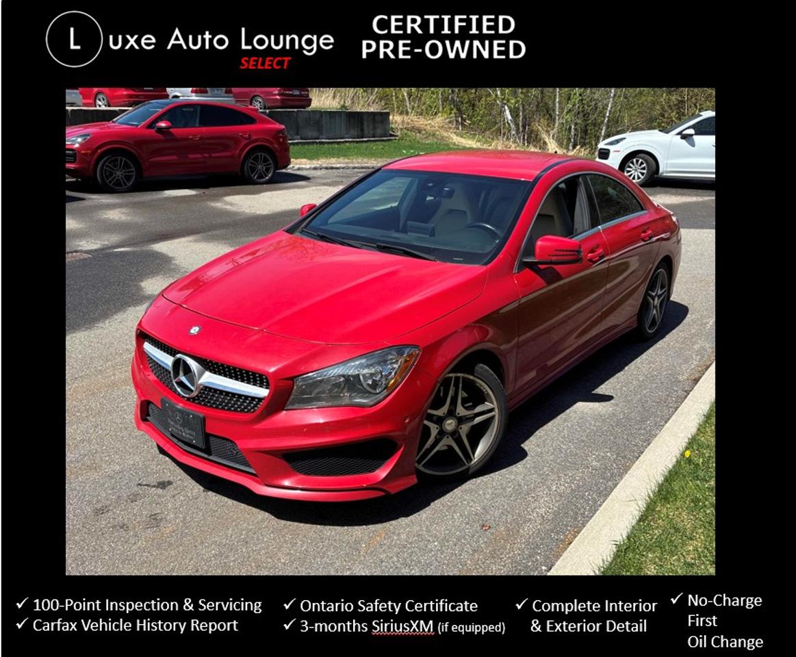 2015 Mercedes-Benz CLA-Class CLA 250 AWD, LEATHER, HEATED SEATS & MORE!!!