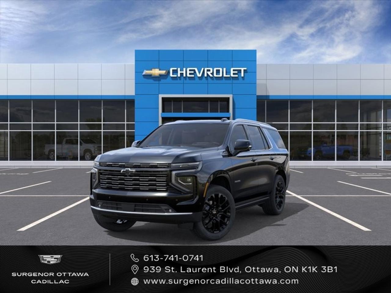 <p>Step into luxury with this New 2026 Chevrolet Tahoe High Country, the epitome of sophistication in its class. Exuding elegance with its bold black exterior and powerful 4×4 drivetrain, this SUV promises a confident and commanding drive. Experience superior handling with the renowned Magnetic Ride Control suspension and air ride adaptive suspension ensuring a smooth journey no matter the terrain.</p><p>The Chevrolet Tahoe High Country embraces style and comfort with its jet black perforated leather seating surfaces. The advanced interior features power-retractable assist steps with perimeter lighting for easy access, while a power panoramic sunroof opens up your drive to the great outdoors. Enjoy peace of mind with Smart Trailer Integration Indicator and a Hitch View camera system for effortless towing capabilities.</p><p>Stay connected on the go with the state-of-the-art 17.7-inch LCD display that features Google Built-In technology, personalized profiles, and voice recognition. Entertainment options are limitless with the rear seat media system, which includes dual rear screens. Safety is a priority with advanced security features like vehicle inclination sensors, glass break sensors, and Enhanced Trailer View with Trailer Camera Provisions.</p><p>Perfect for families and adventurers alike, the Tahoes third-row seating offers ample room for passengers and gear, accompanying you on every journey. With features such as heated and cooled front seats, adaptive cruise control, and an automatic parking system, this vehicle anticipates your needs. Contact Surgenor Chevrolet Buick GMC Cadillac today to schedule a test drive and explore everything this impressive SUV has to offer.</p>