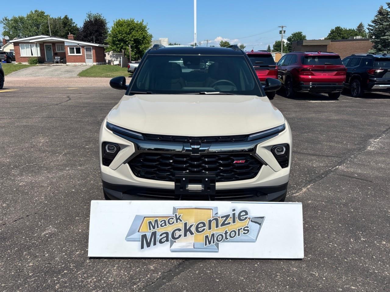 2026 Chevrolet TrailBlazer RS New Sporty 5 Passenger AWD SUV with a Panoramic Sunroof, Heated Front Seats, Heated Steering Wheel, Adaptive Cruise Control, Wireless Phone Charging, Hands Free Power Liftgate and a 11 Touchscreen Rad Photo
