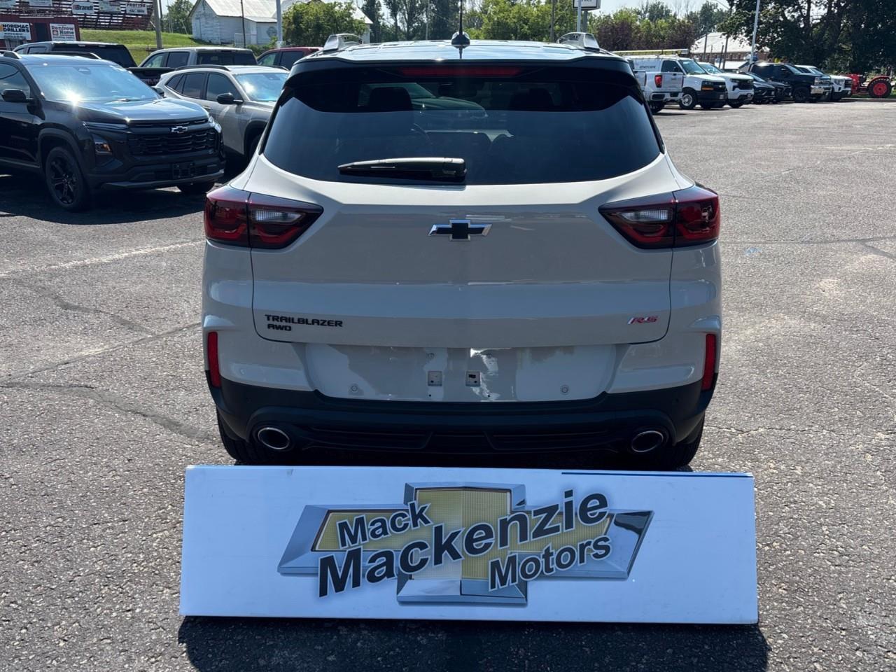 2026 Chevrolet TrailBlazer RS New Sporty 5 Passenger AWD SUV with a Panoramic Sunroof, Heated Front Seats, Heated Steering Wheel, Adaptive Cruise Control, Wireless Phone Charging, Hands Free Power Liftgate and a 11 Touchscreen Rad Photo