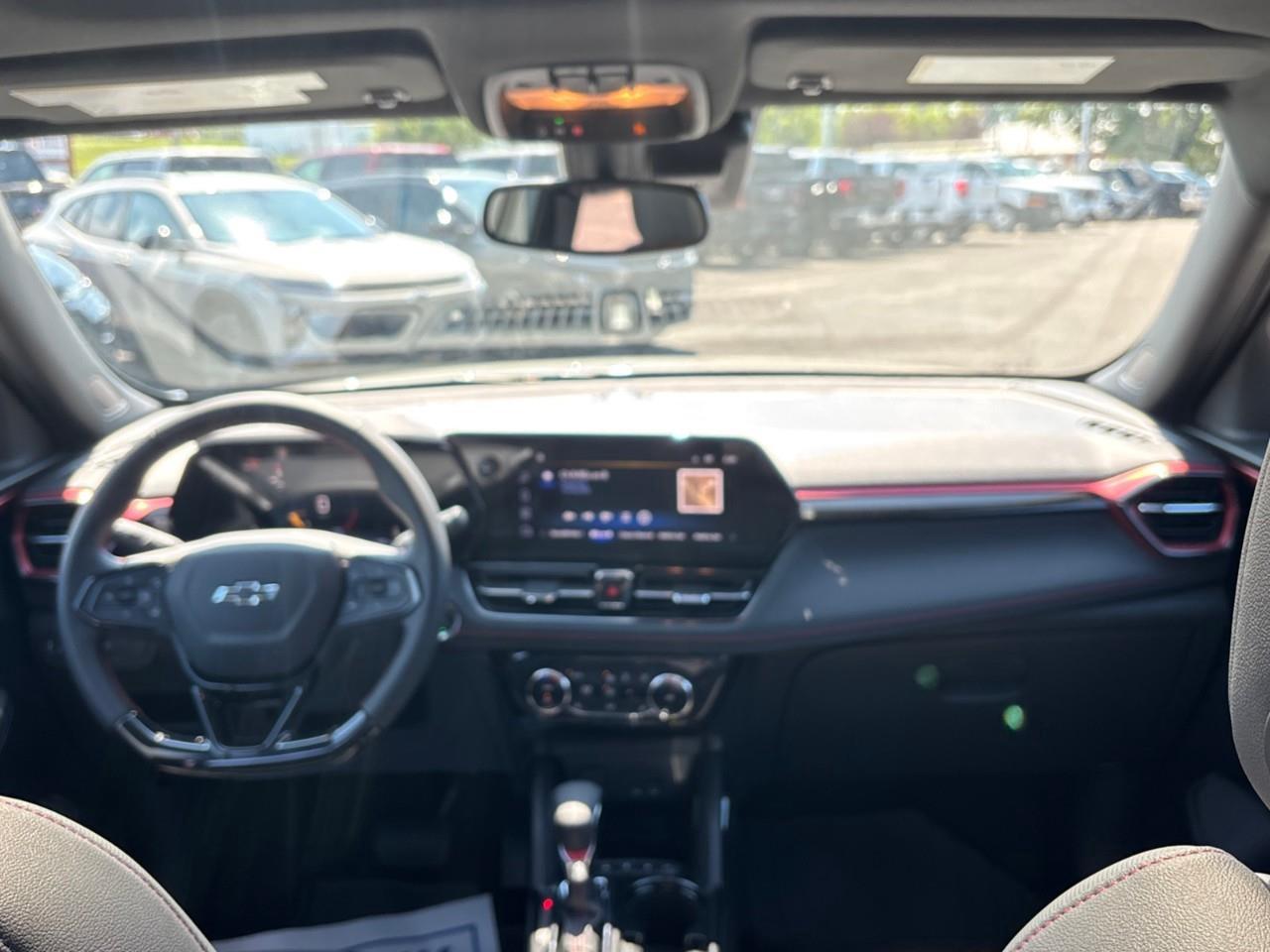 2026 Chevrolet TrailBlazer RS New Sporty 5 Passenger AWD SUV with a Panoramic Sunroof, Heated Front Seats, Heated Steering Wheel, Adaptive Cruise Control, Wireless Phone Charging, Hands Free Power Liftgate and a 11 Touchscreen Rad Photo